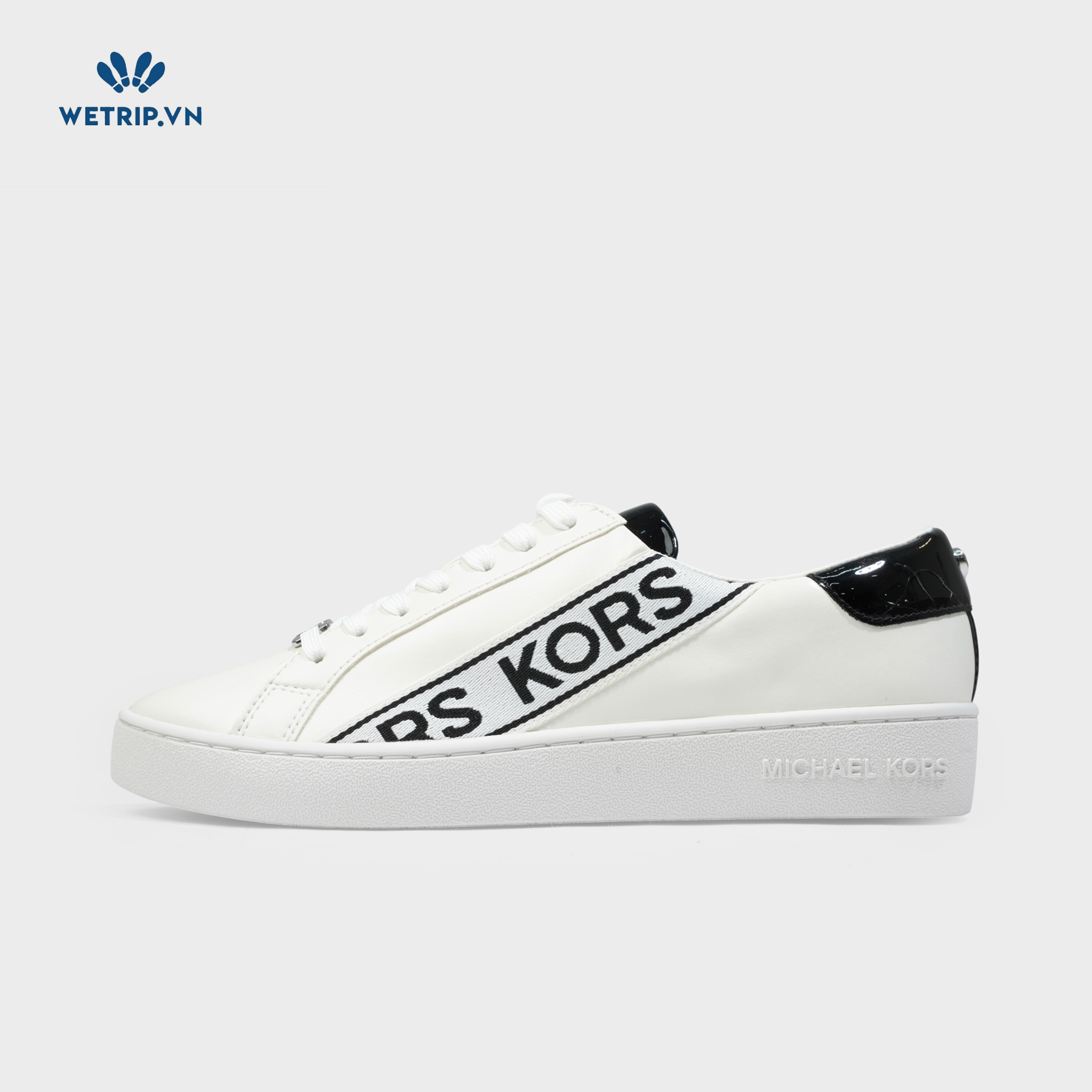 Sneakers Wetrip_MichaelKors (Trắng gót đen) Mã SN-MK-068-C