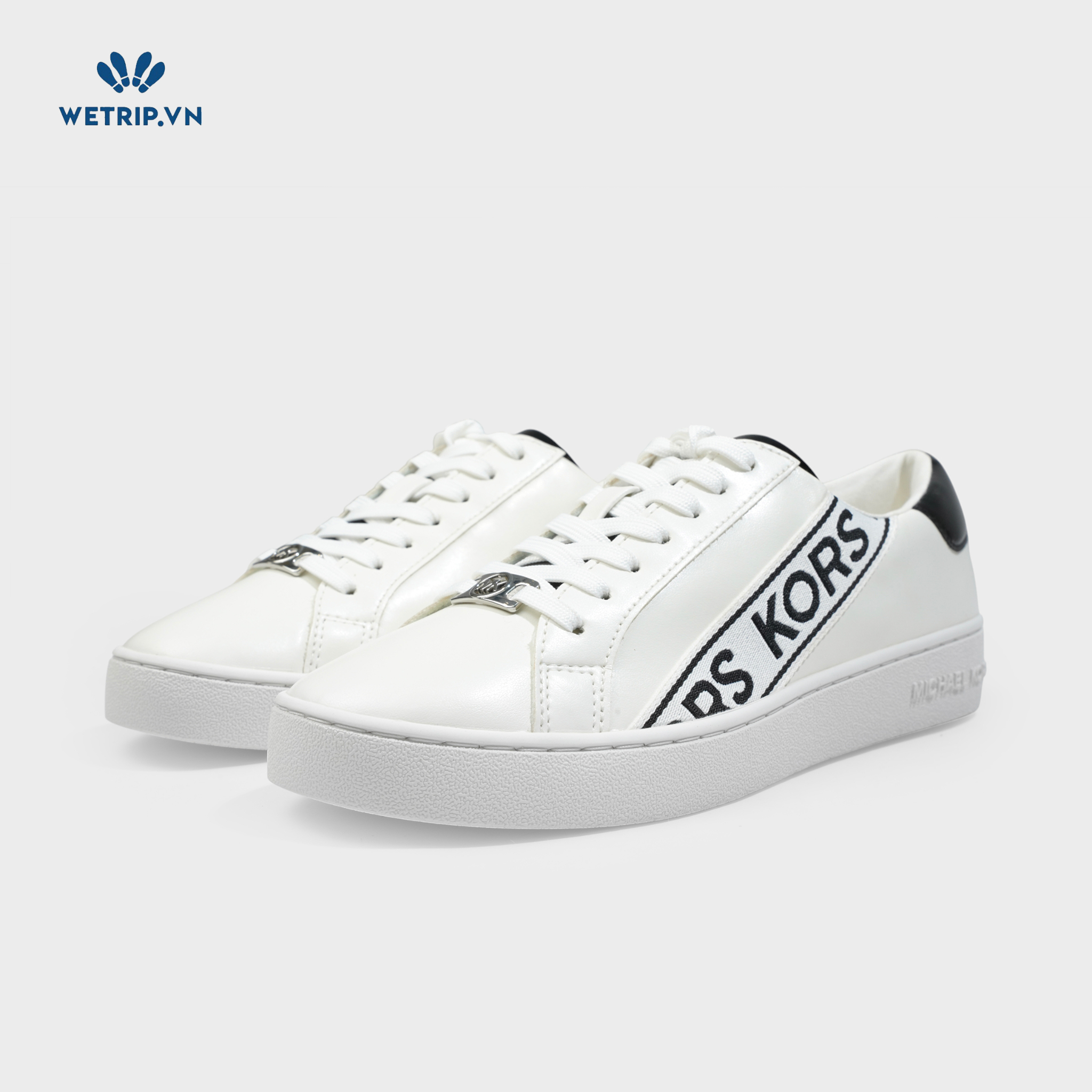 Sneakers Wetrip_MichaelKors (Trắng gót đen) Mã SN-MK-068-C