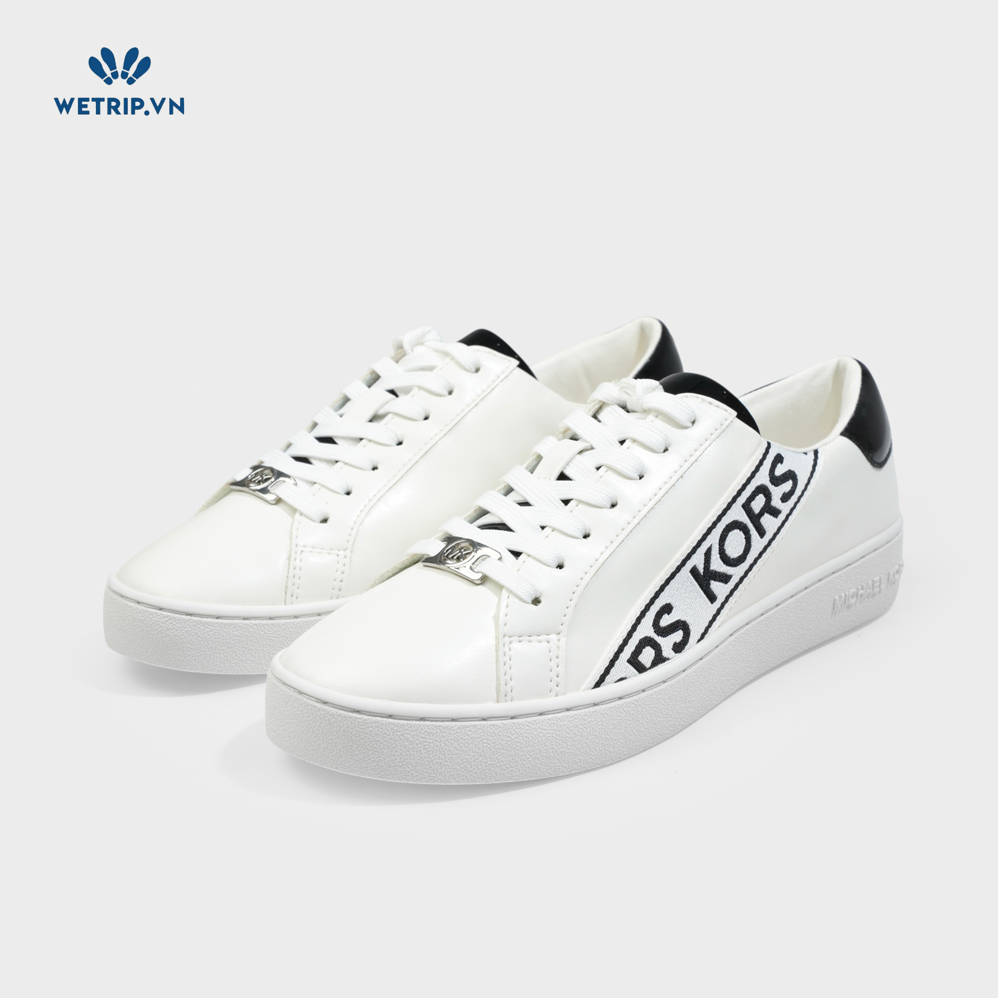Sneakers Wetrip_MichaelKors (Trắng gót đen) Mã SN-MK-068-C