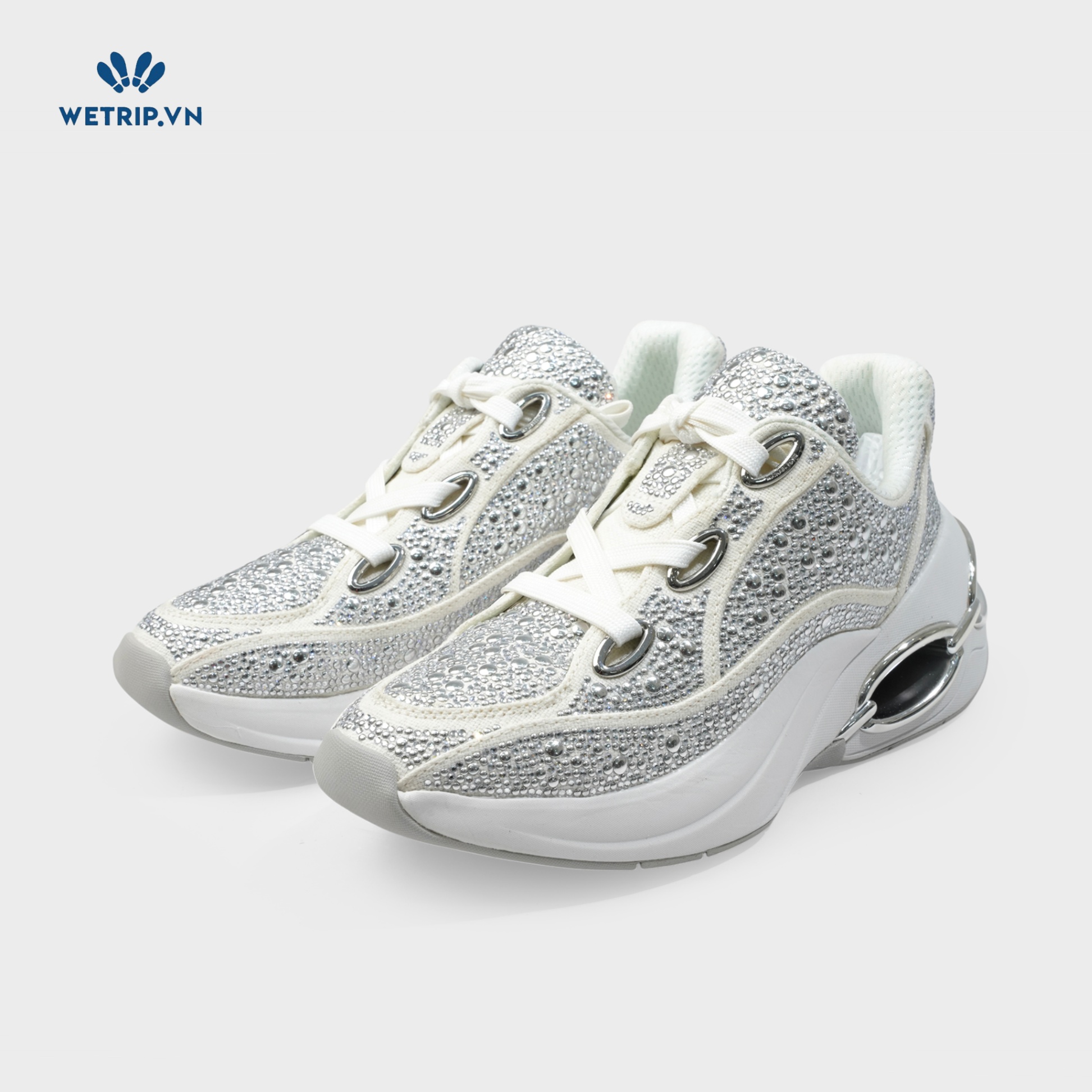 Sneakers Wetrip_MichaelKors (Đá bạc) Mã SN-MK-065-A