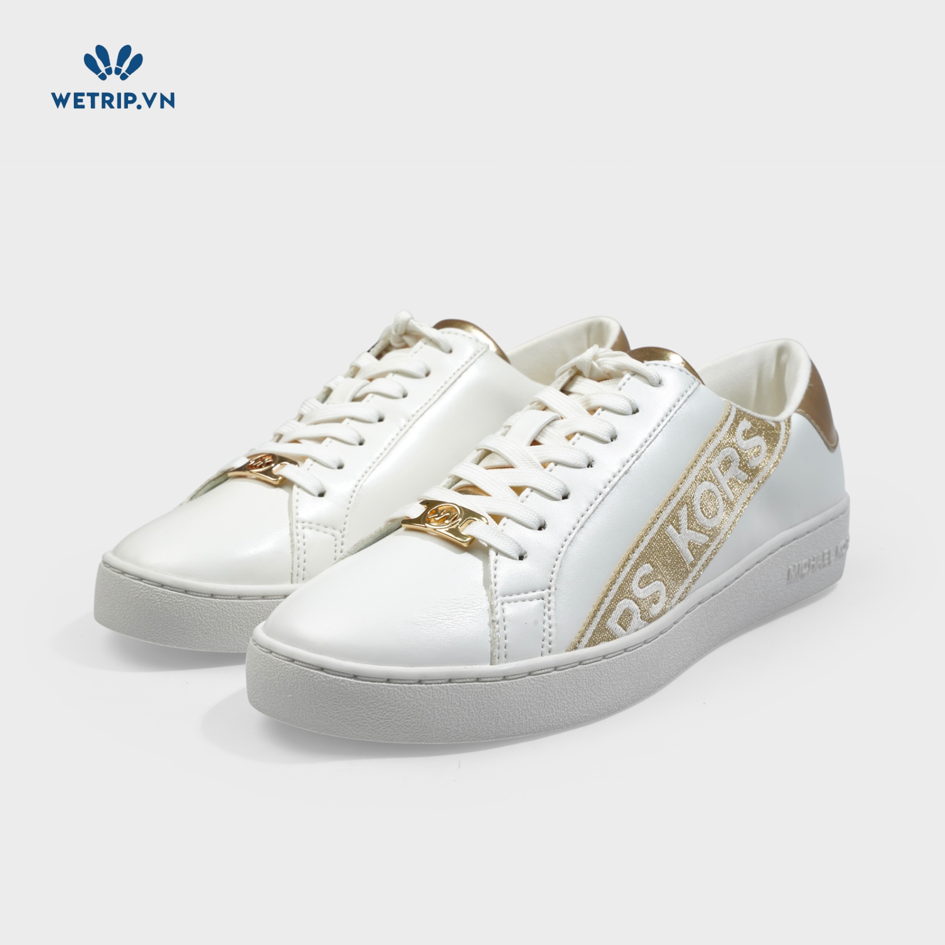 Sneakers Wetrip_MichaelKors (Trắng gót vàng) Mã SN-MK-068-B