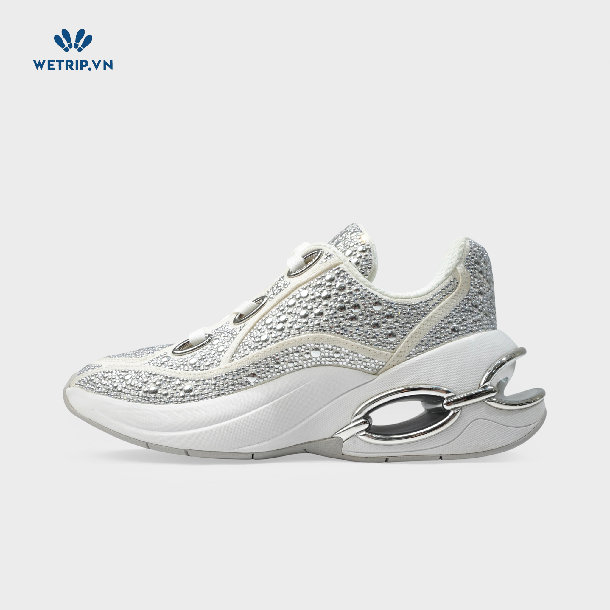 Sneakers Wetrip_MichaelKors (Đá bạc) Mã SN-MK-065-A