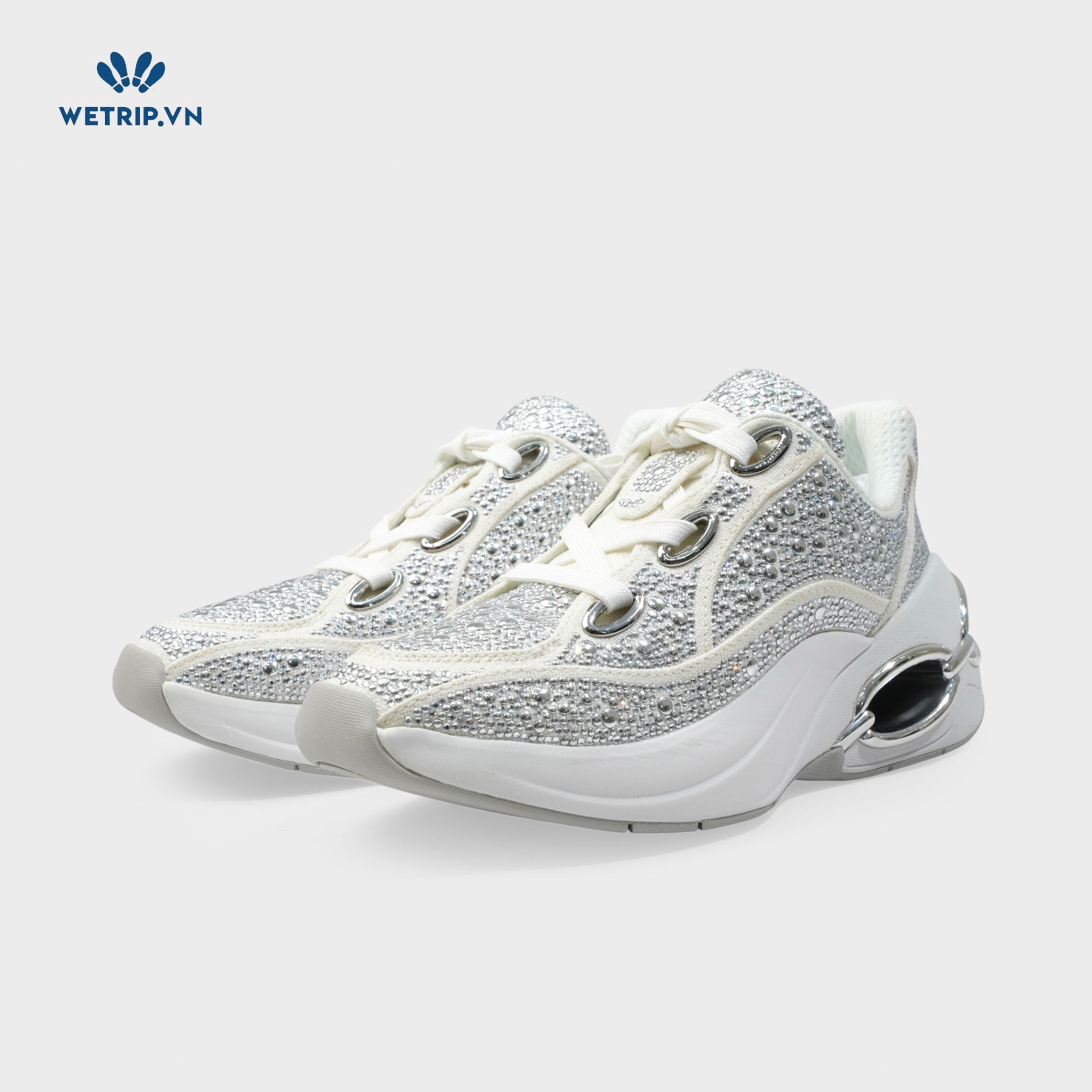 Sneakers Wetrip_MichaelKors (Đá bạc) Mã SN-MK-065-A
