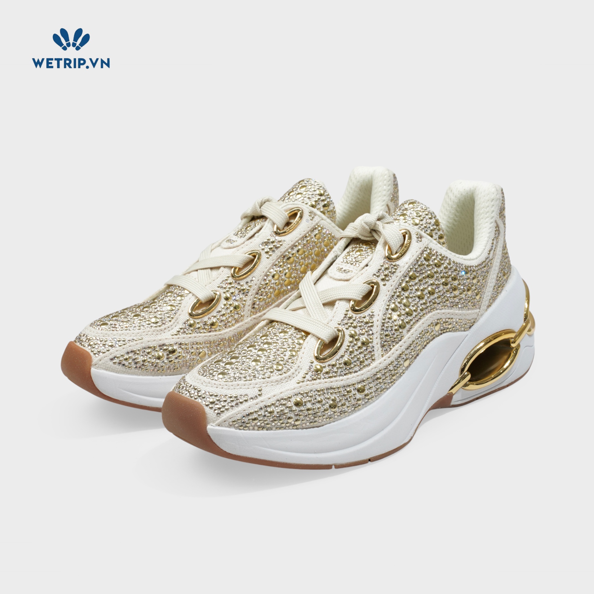 Sneakers Wetrip_MichaelKors (Đá vàng) Mã SN-MK-065-B