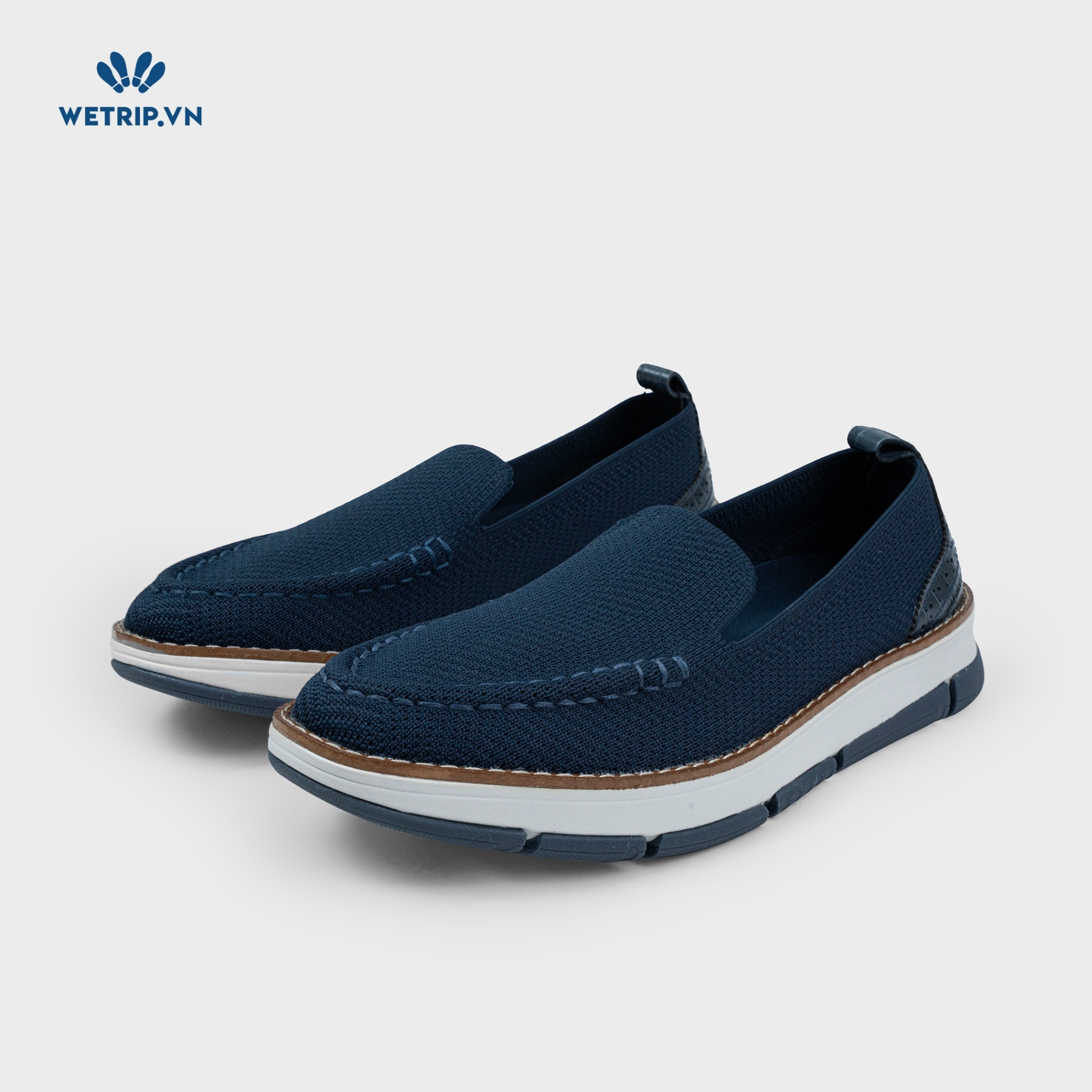 Giày Lười We_ColeHaan (xanh than) Mã GL-COHA-007-B