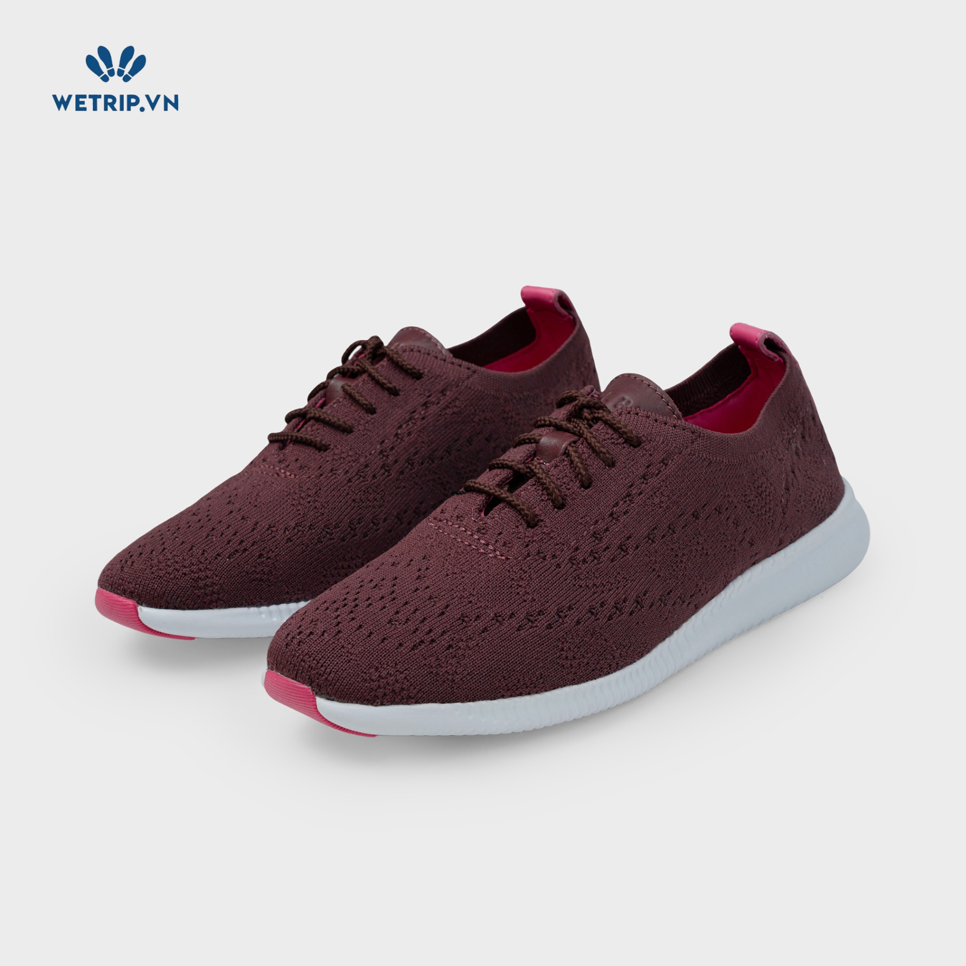 Sneakers We_ColeHaan (đỏ mận) Mã SN-COHA-034-G