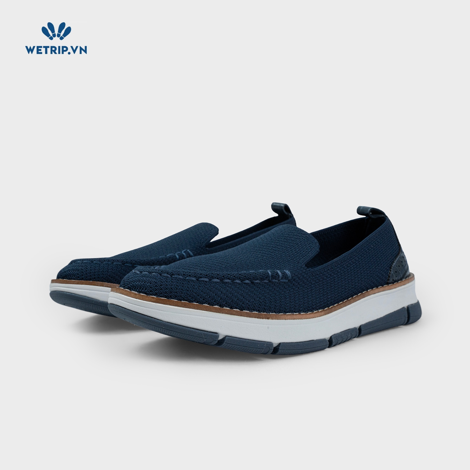 Giày Lười We_ColeHaan (xanh than) Mã GL-COHA-007-B