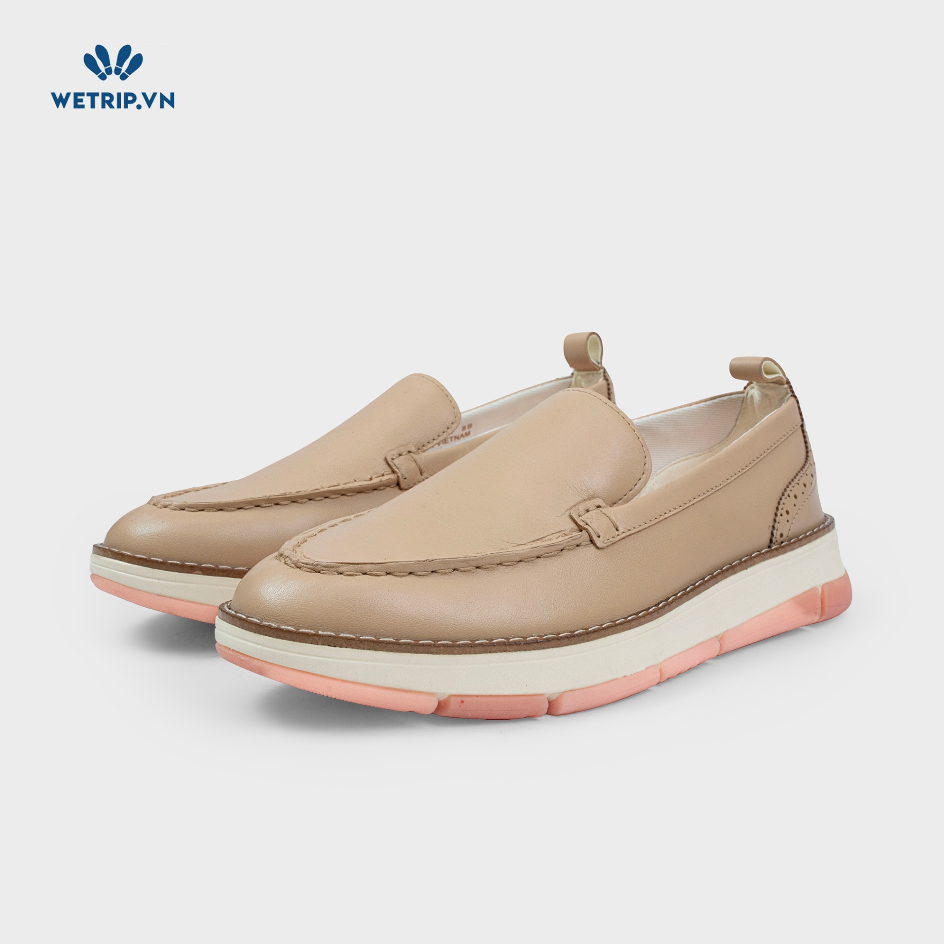 Giày Lười We_ColeHaan (nâu nhạt) Mã GL-COHA-008-A