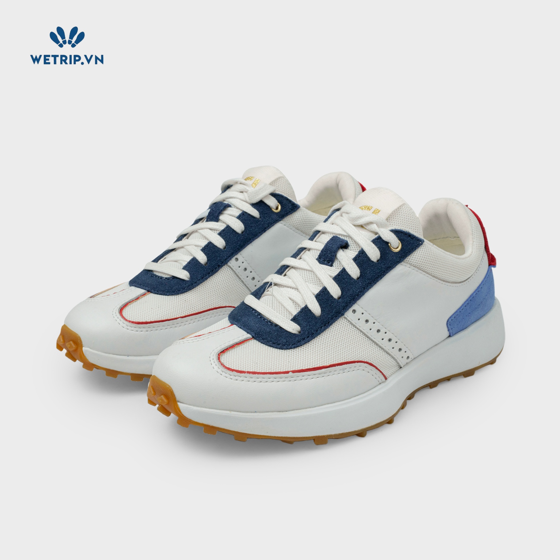 Sneakers We_ColeHaan (trắng mix gót xanh) Mã SN-COHA-002-B