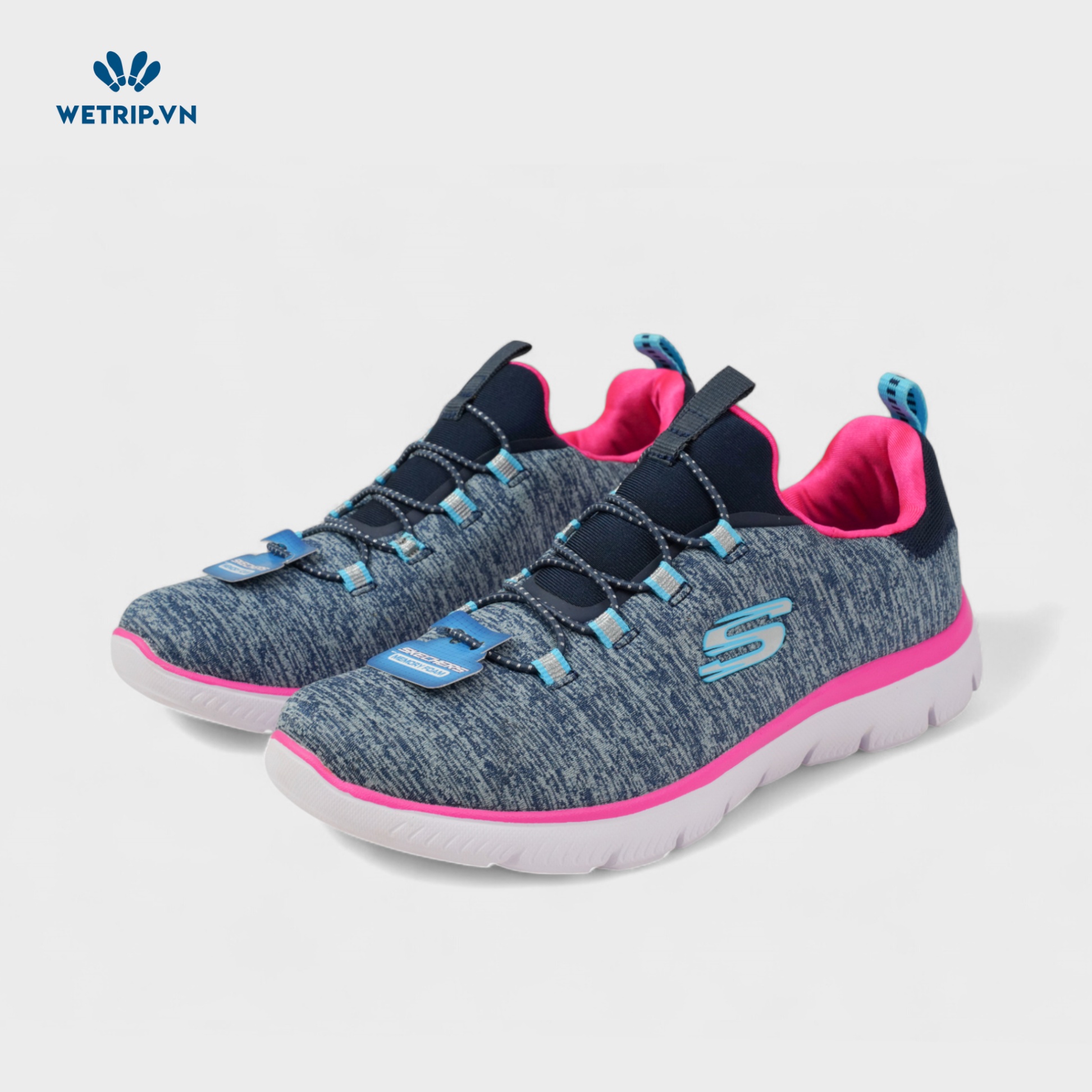 Sneakers We_SKE (Đen Xám Nhạt) Mã SN-SKE-059-B