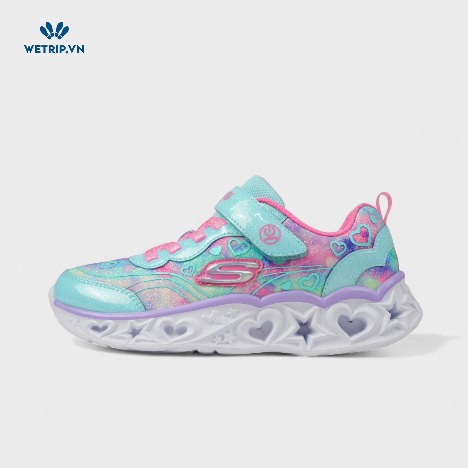 Giày Trẻ Em Skechers (Gót Hồng) Mã GTE-SKE-034-B