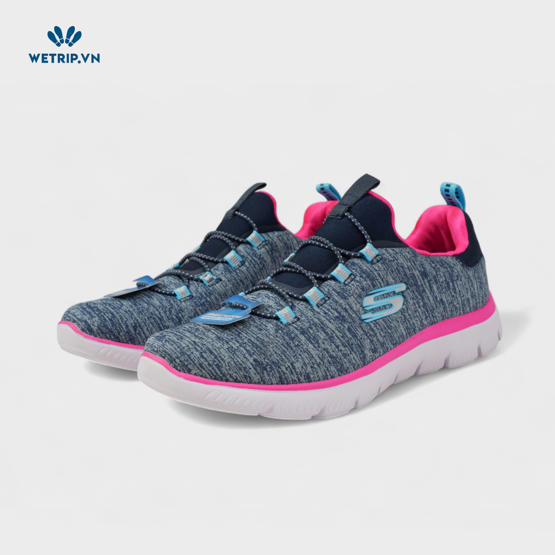 Sneakers We_SKE (Đen Xám Nhạt) Mã SN-SKE-059-B