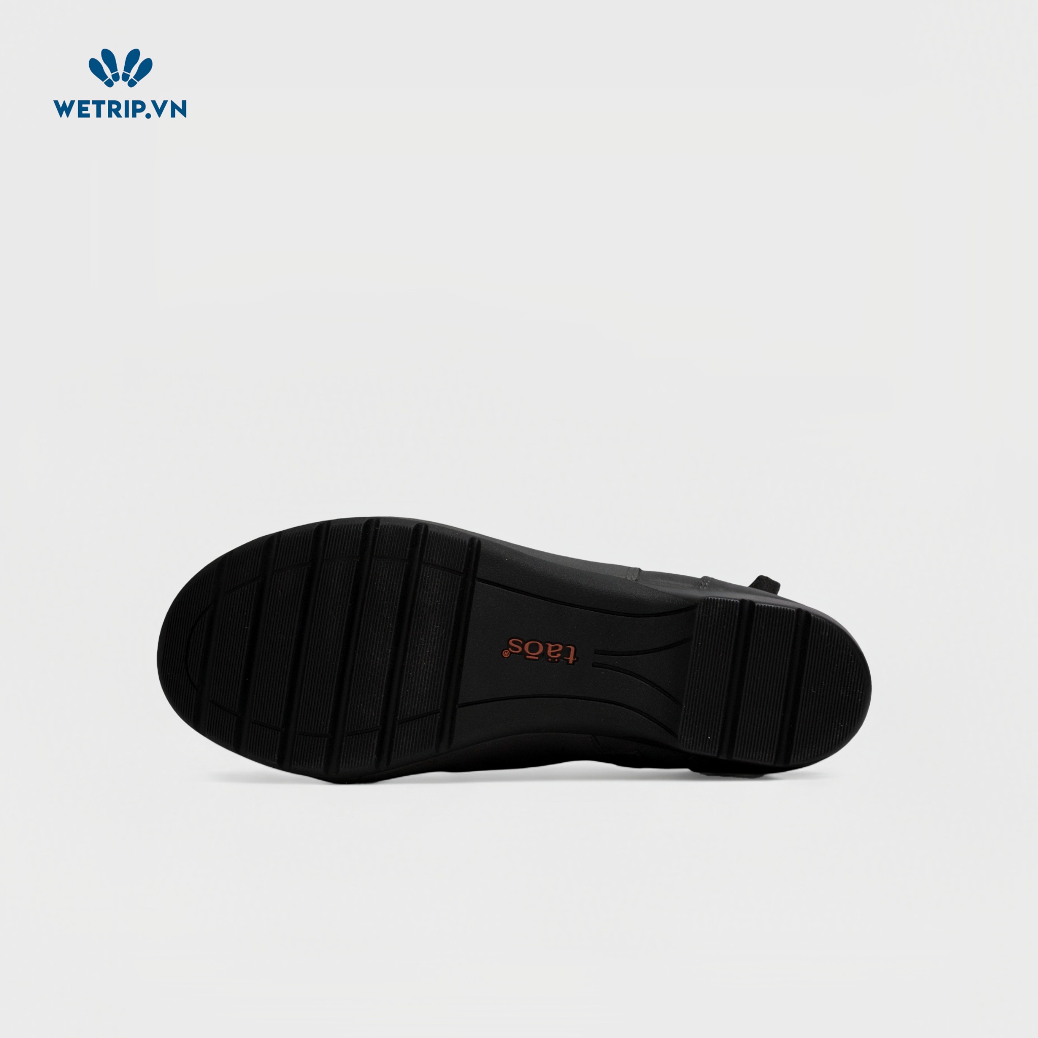 Boots Mắt Cá Đế Bằng TAOS (xám) (da thật) Mã BMC-DB-TAO-002-B