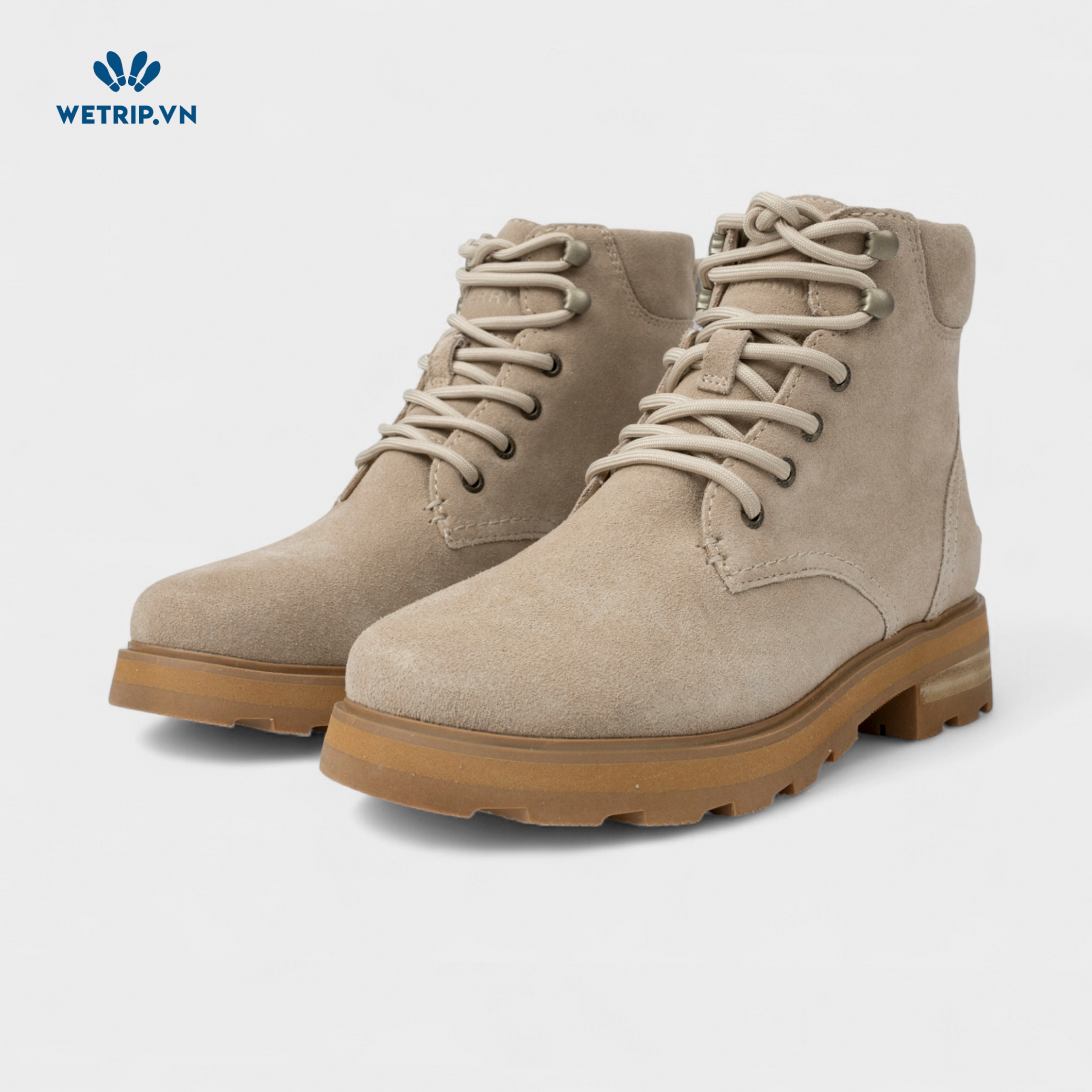 Boots Mắt Cá Cao Gót We_Sperry (nâu nhạt) Mã BMC-DB-SPR-012-A