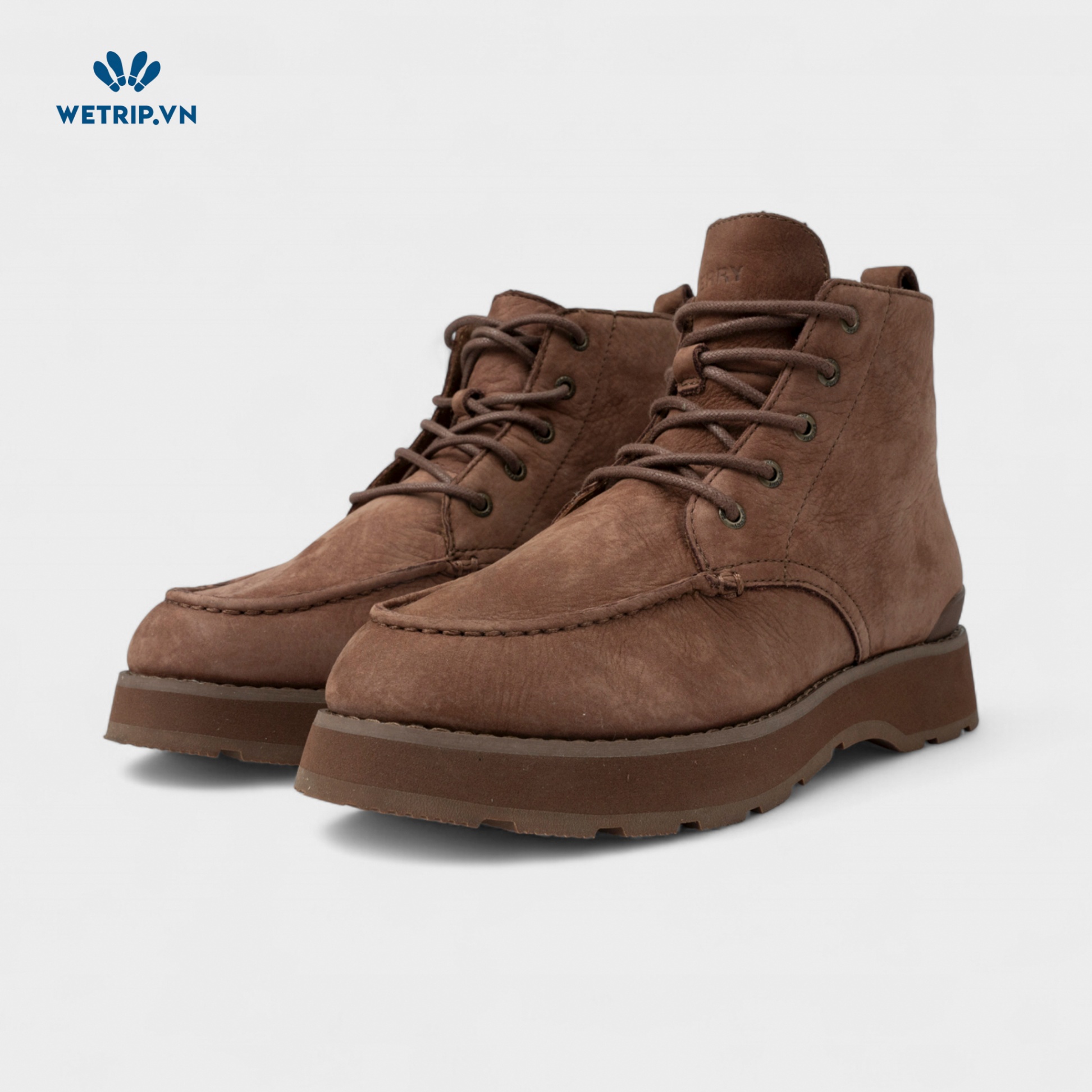 Boots Mắt Cá Cao Gót We_Sperry (nâu đất) Mã BMC-DB-SPR-014-B