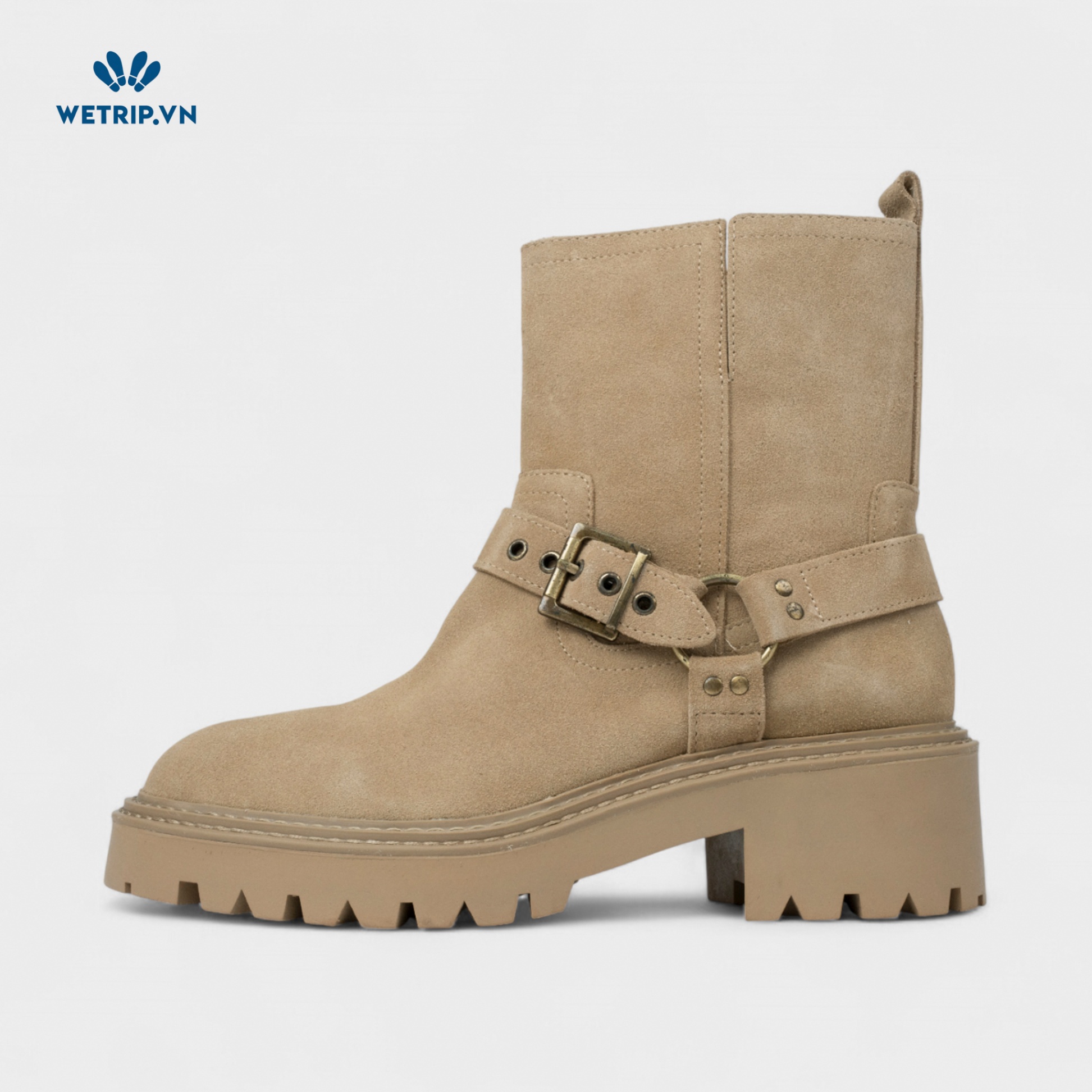 Boots Lửng Đế Bằng Stradivariuss Mã BL-DB-SDR-002-A