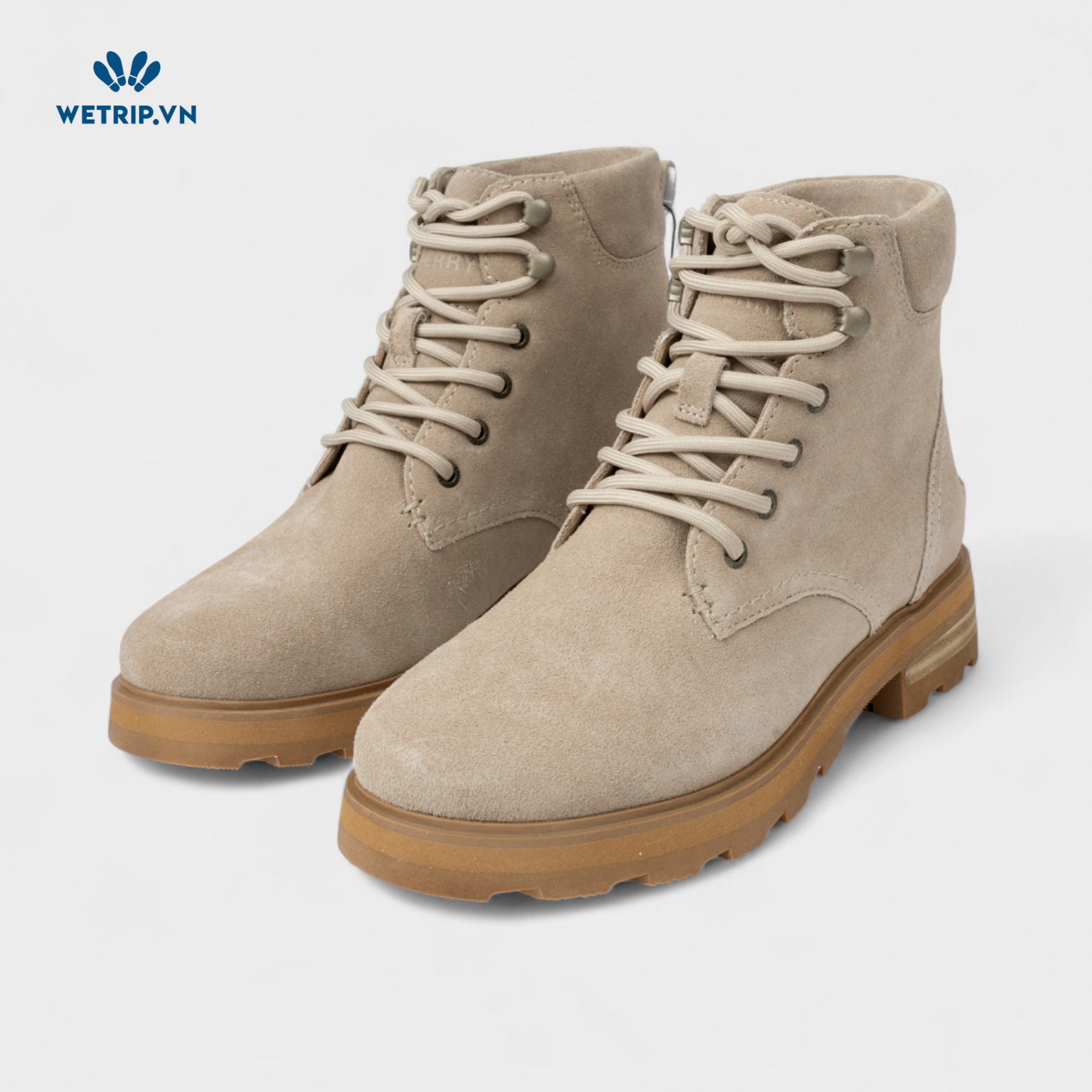 Boots Mắt Cá Cao Gót We_Sperry (nâu nhạt) Mã BMC-DB-SPR-012-A