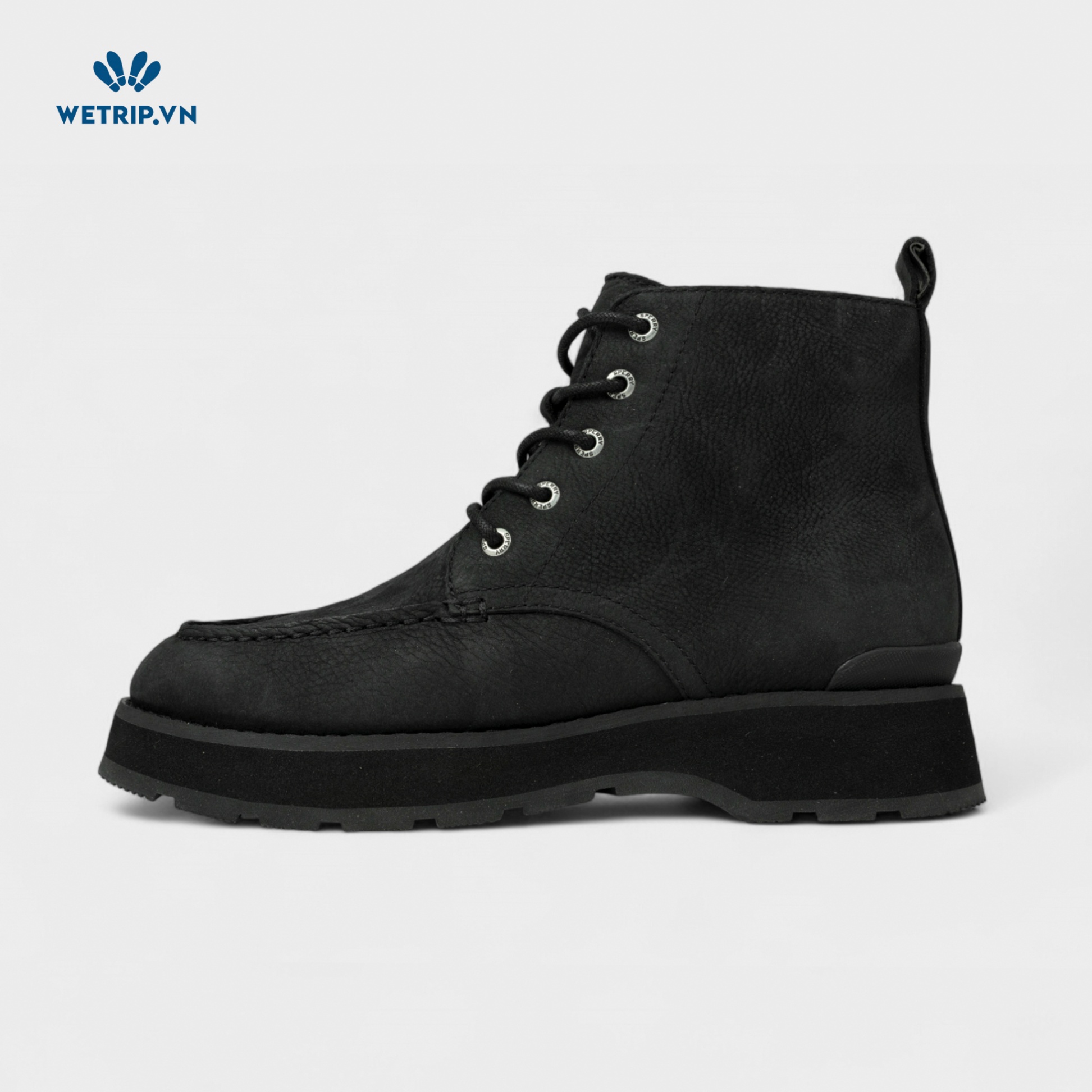 Boots Mắt Cá Cao Gót We_Sperry (đen) Mã BMC-DB-SPR-014-A