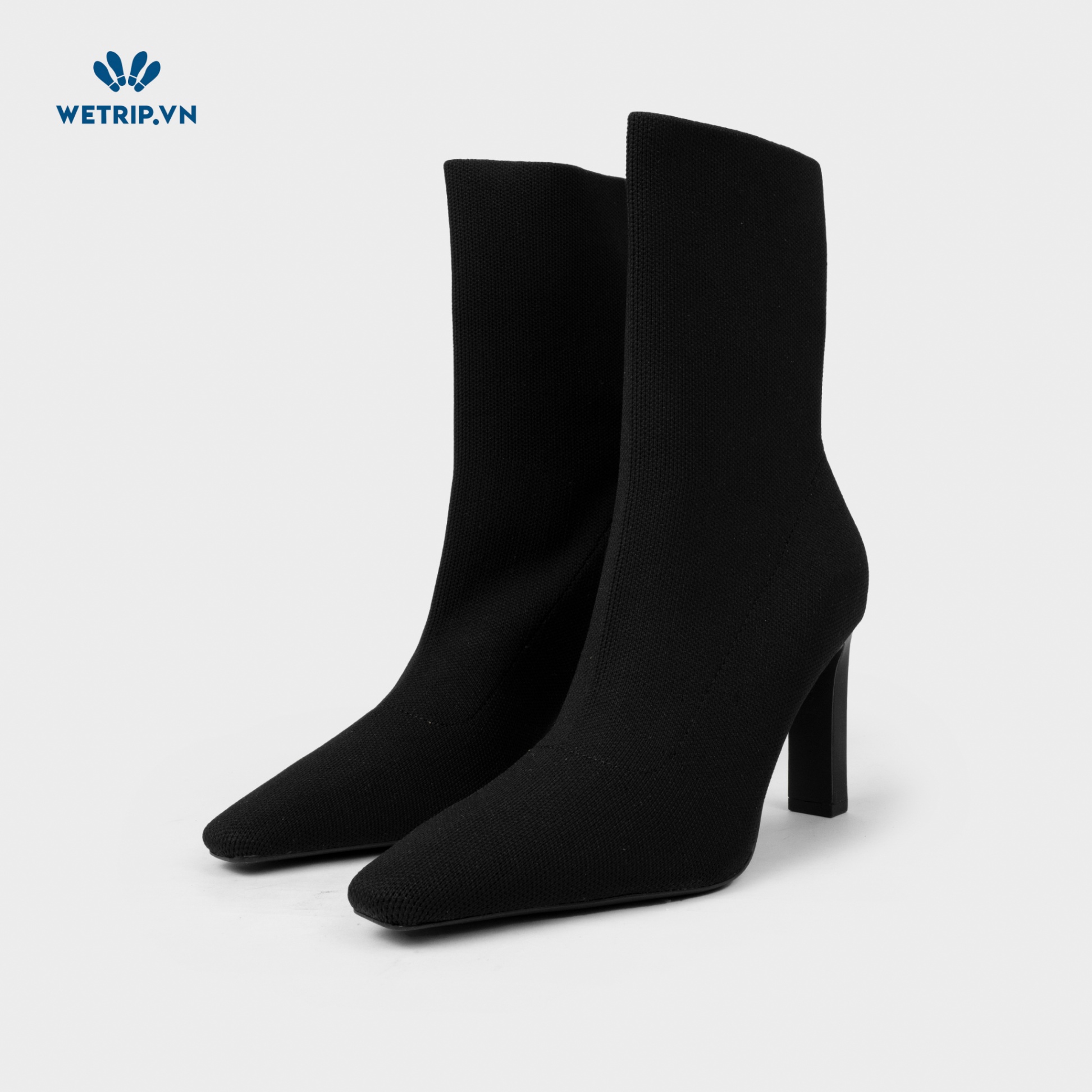 Boots Lửng Cao Gót Lefties (đen) Mã BL-CG-LEFT-003-A