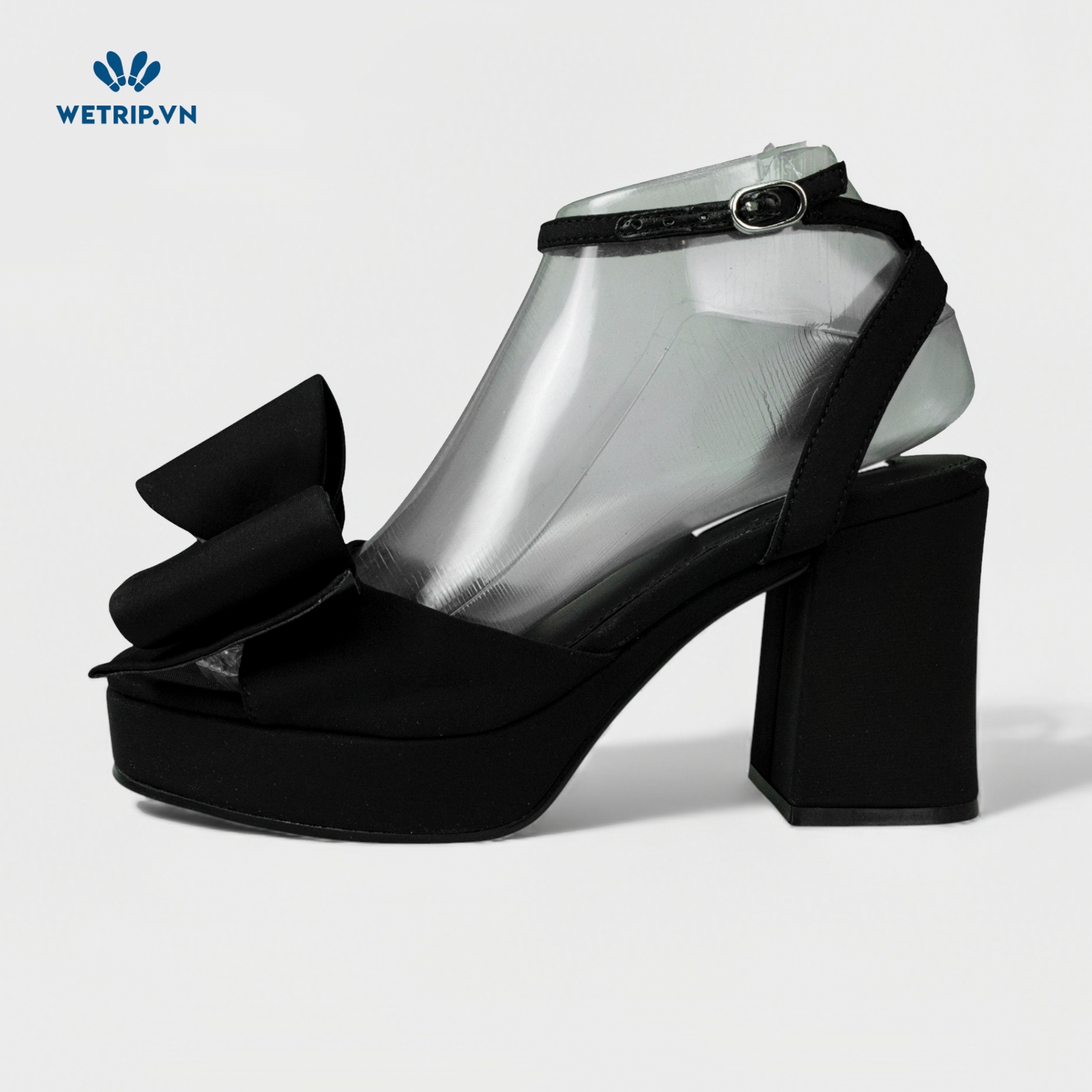 Sandal Cao Gót Steve Madden (Đen) Mã SDCG-SMD-002-A