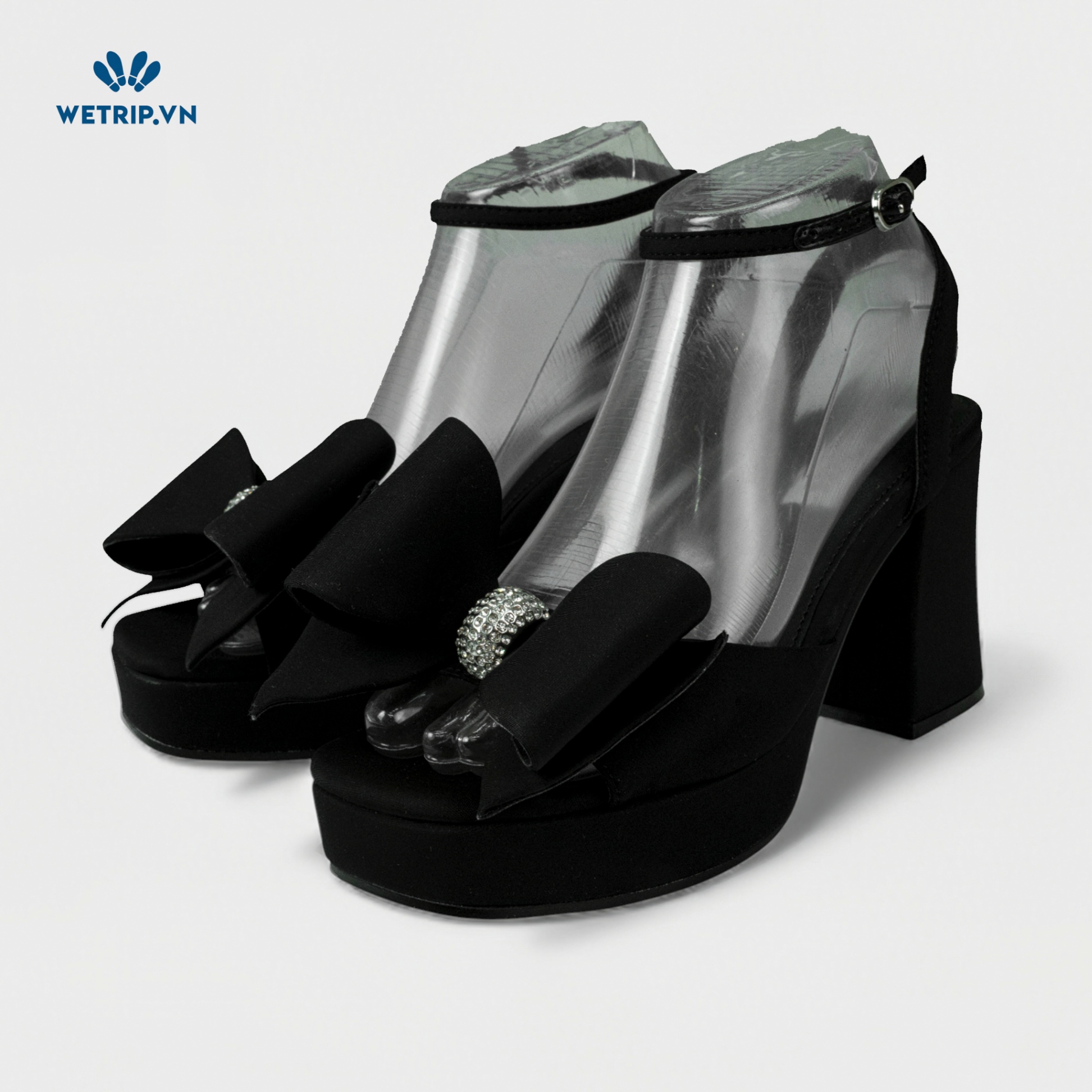 Sandal Cao Gót Steve Madden (Đen) Mã SDCG-SMD-002-A