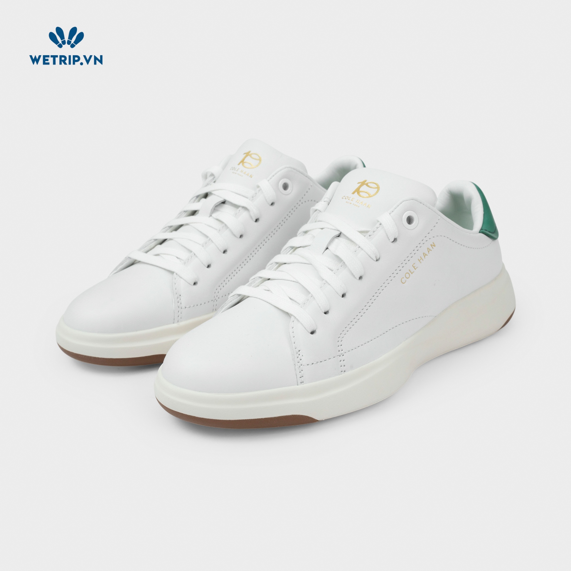 Sneakers We_ColeHaan (Da - Ghi Gót Xanh) Mã SN-COHA-037-A
