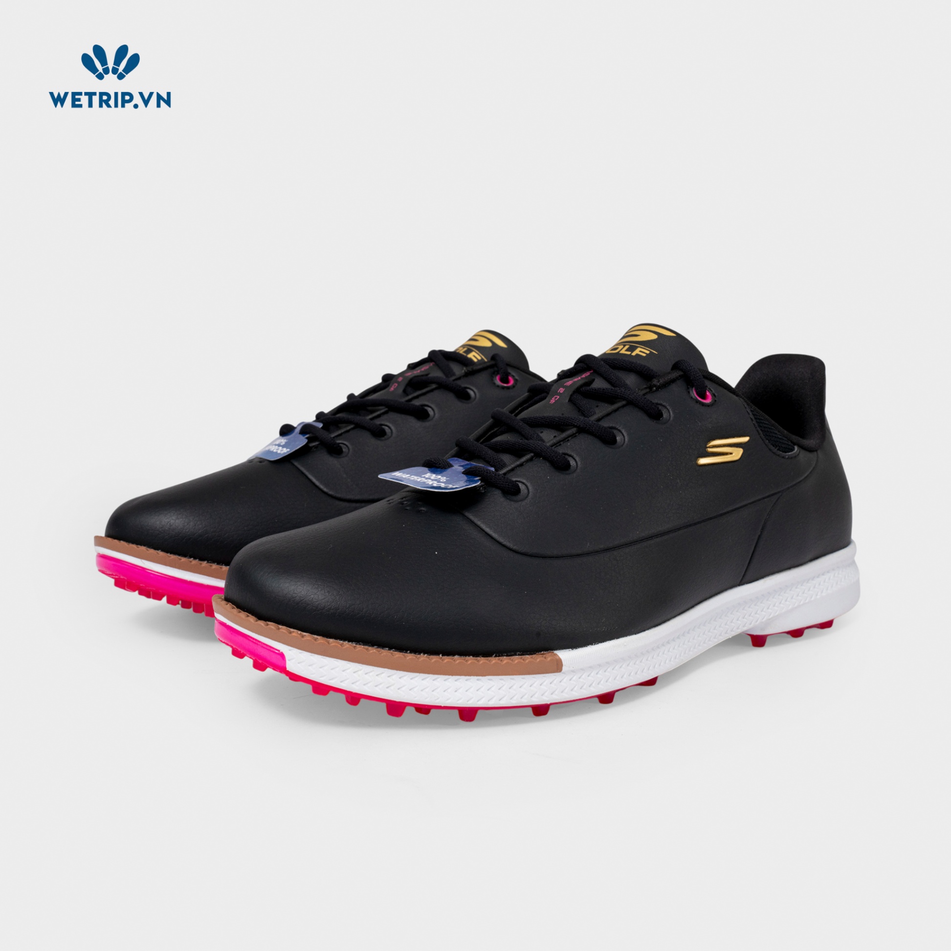 Sneakers We_SKE Golf (Da-Đen) Mã SN-SKE-063-B