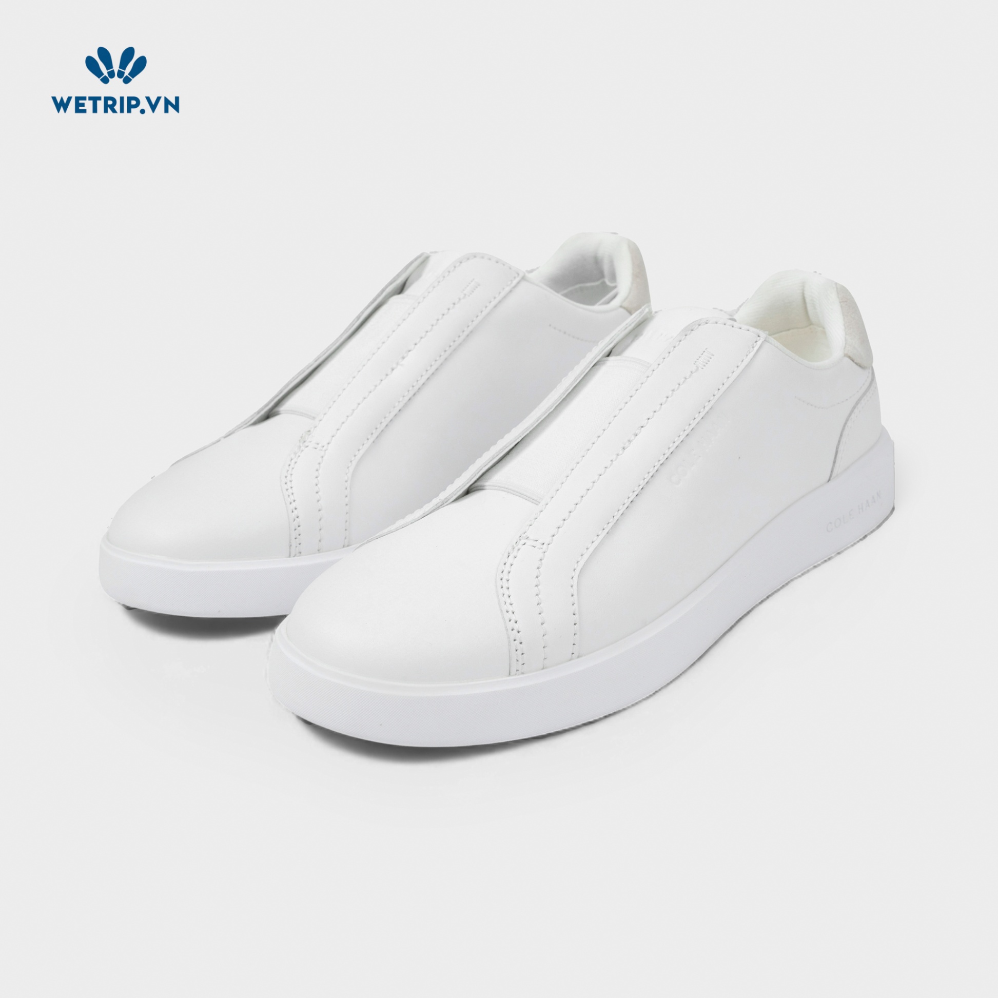 Sneakers We_ColeHaan (Da - Trắng Phối Ghi) Mã SN-COHA-031-A1