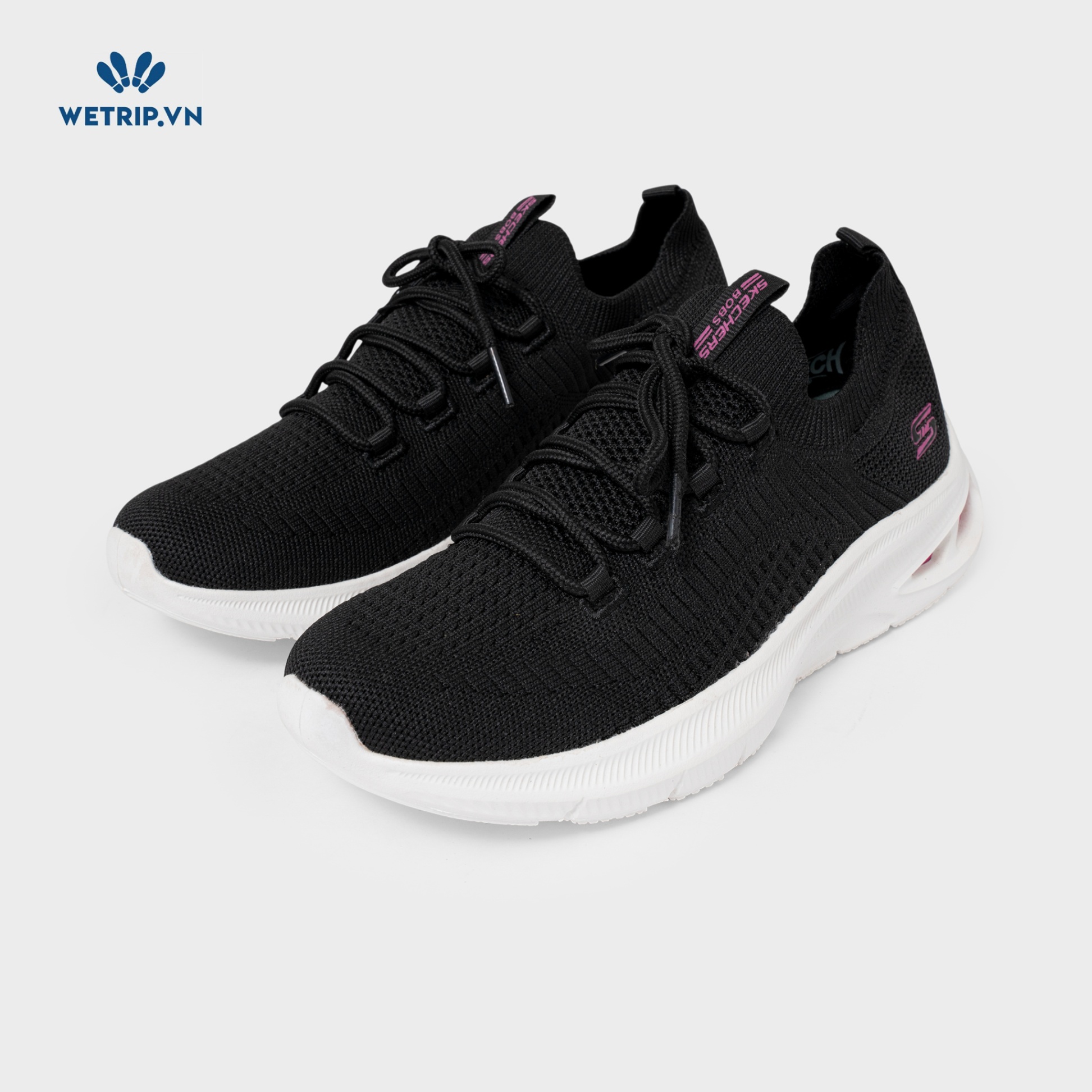 Sneakers We_SKE (Vải-Đen) Mã SN-SKE-093-A