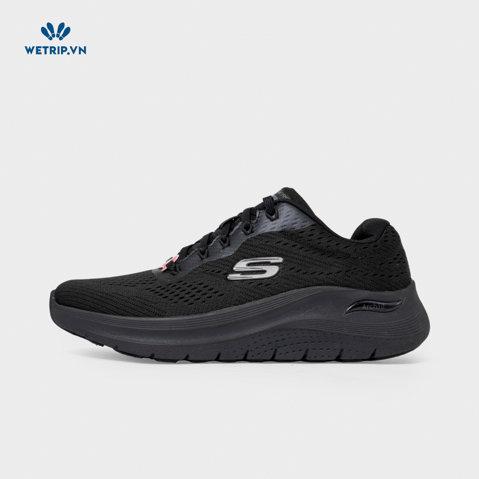 Sneakers We_SKE (Vải-Đen) Mã SN-SKE-072-A