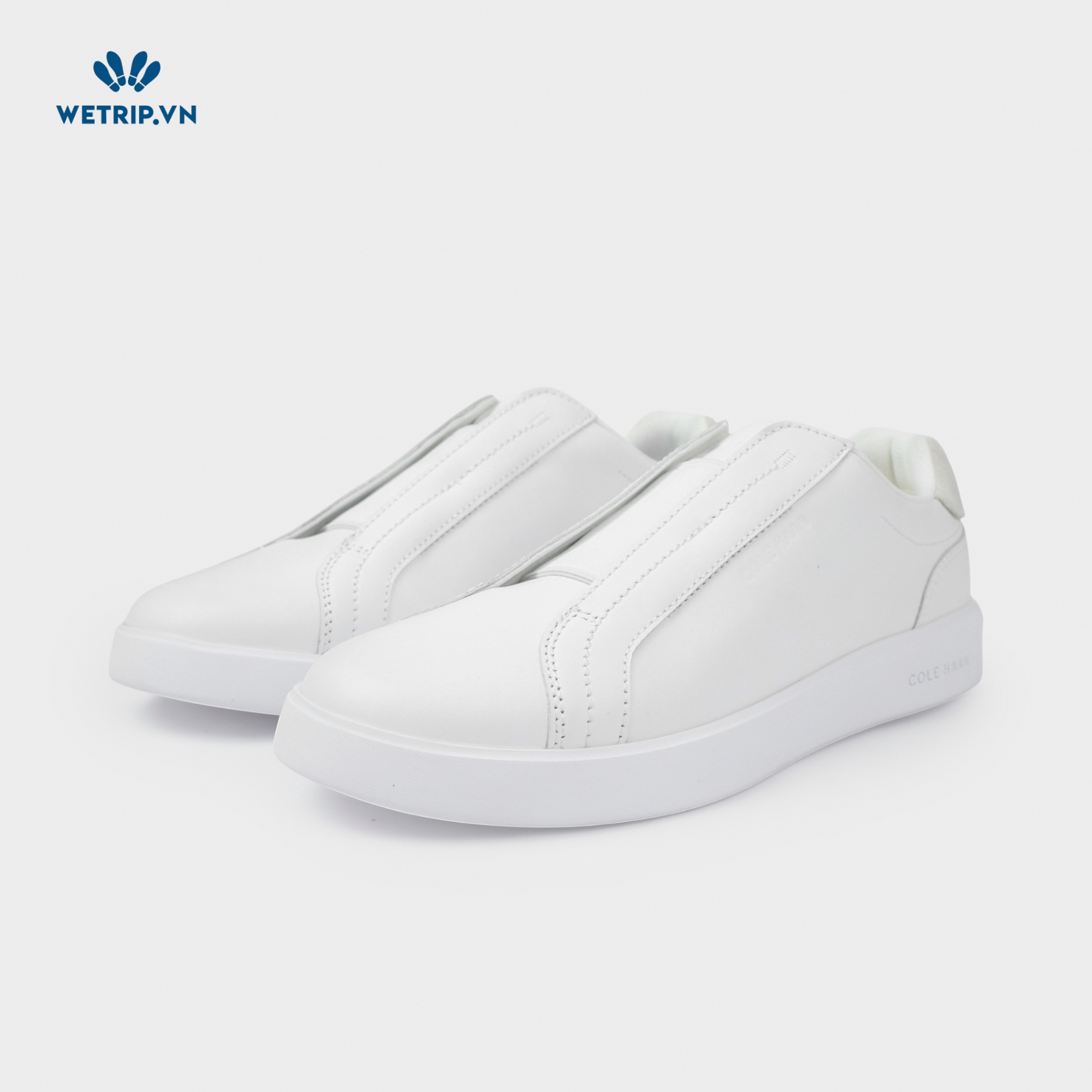 Sneakers We_ColeHaan (Da - Trắng Phối Ghi) Mã SN-COHA-031-A1