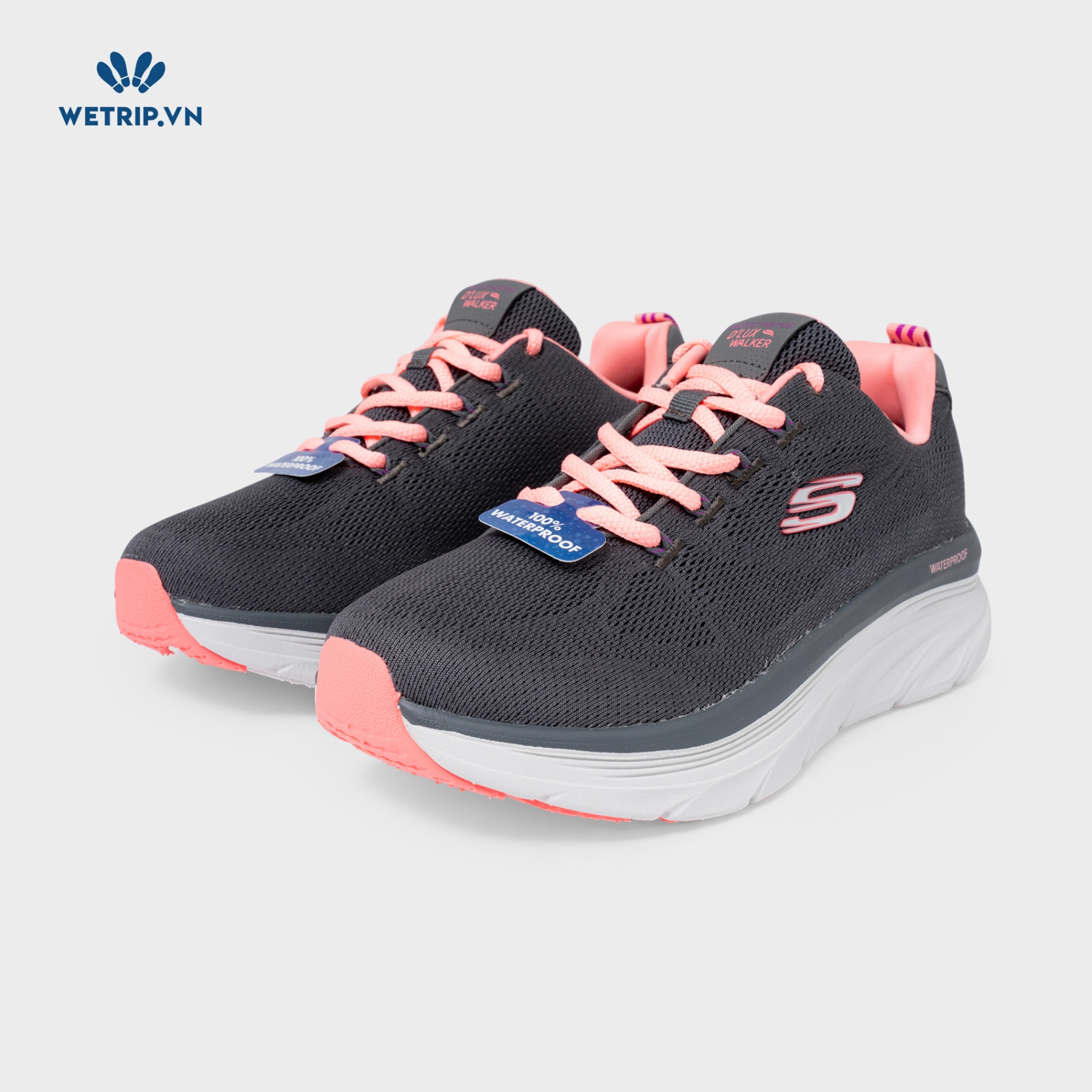 Sneakers We_SKE (Vải-Xám chì) Mã SN-SKE-080-A
