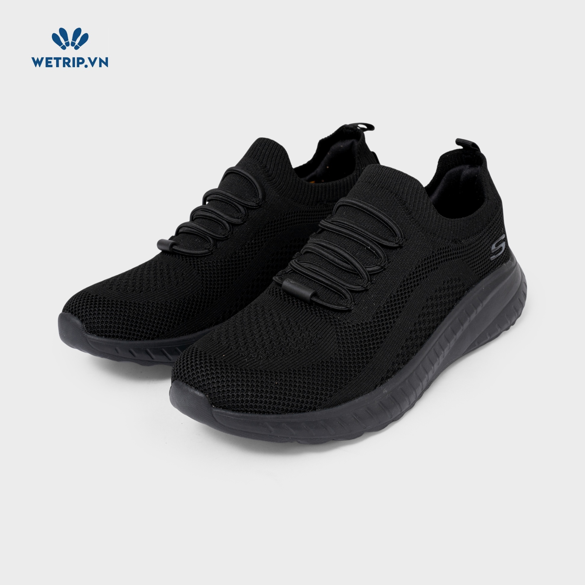 Sneakers We_SKE (Vải-Đen) Mã SN-SKE-098-A