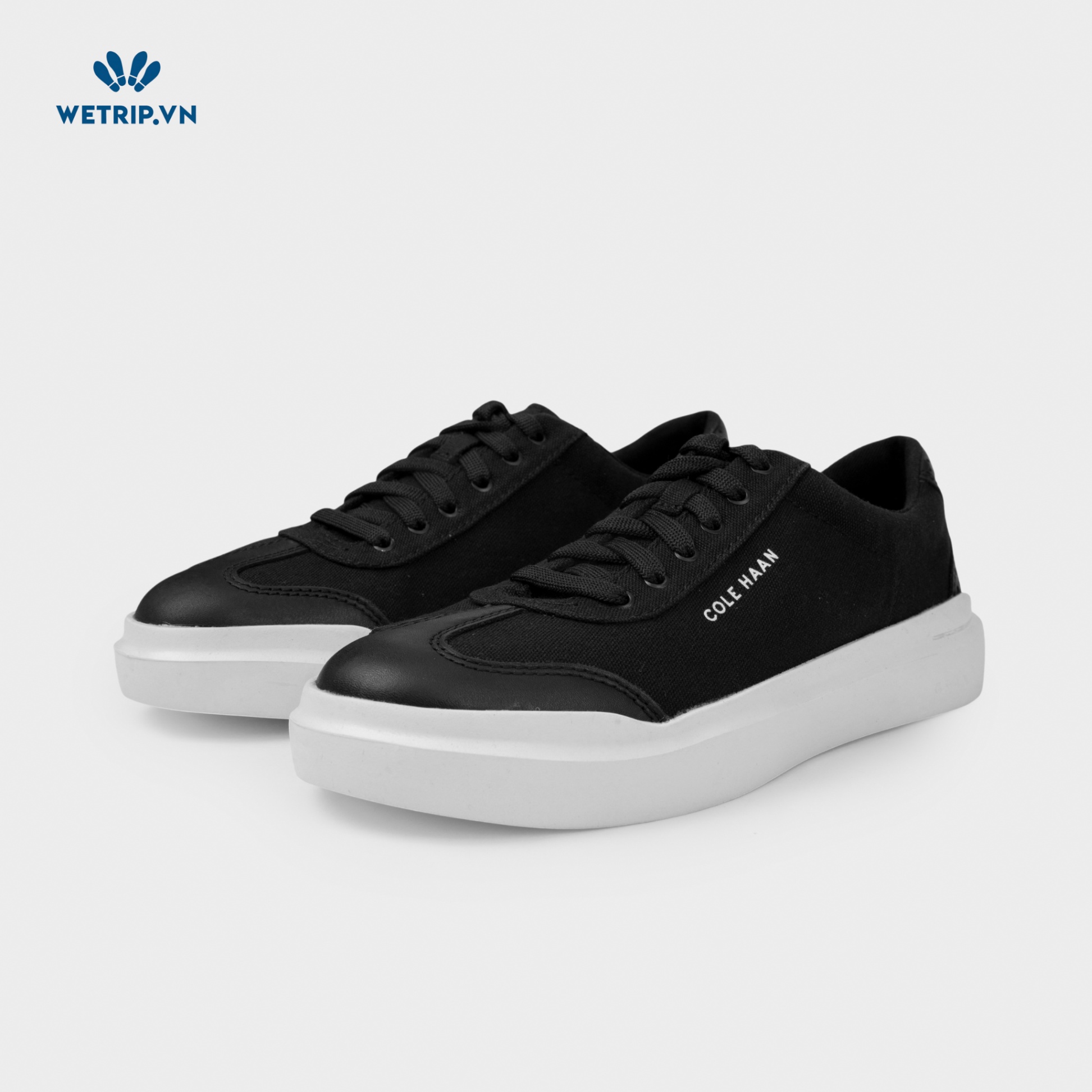Sneakers We_ColeHaan (Vải, Đen Đế Trắng) Mã SN-COHA-043-A