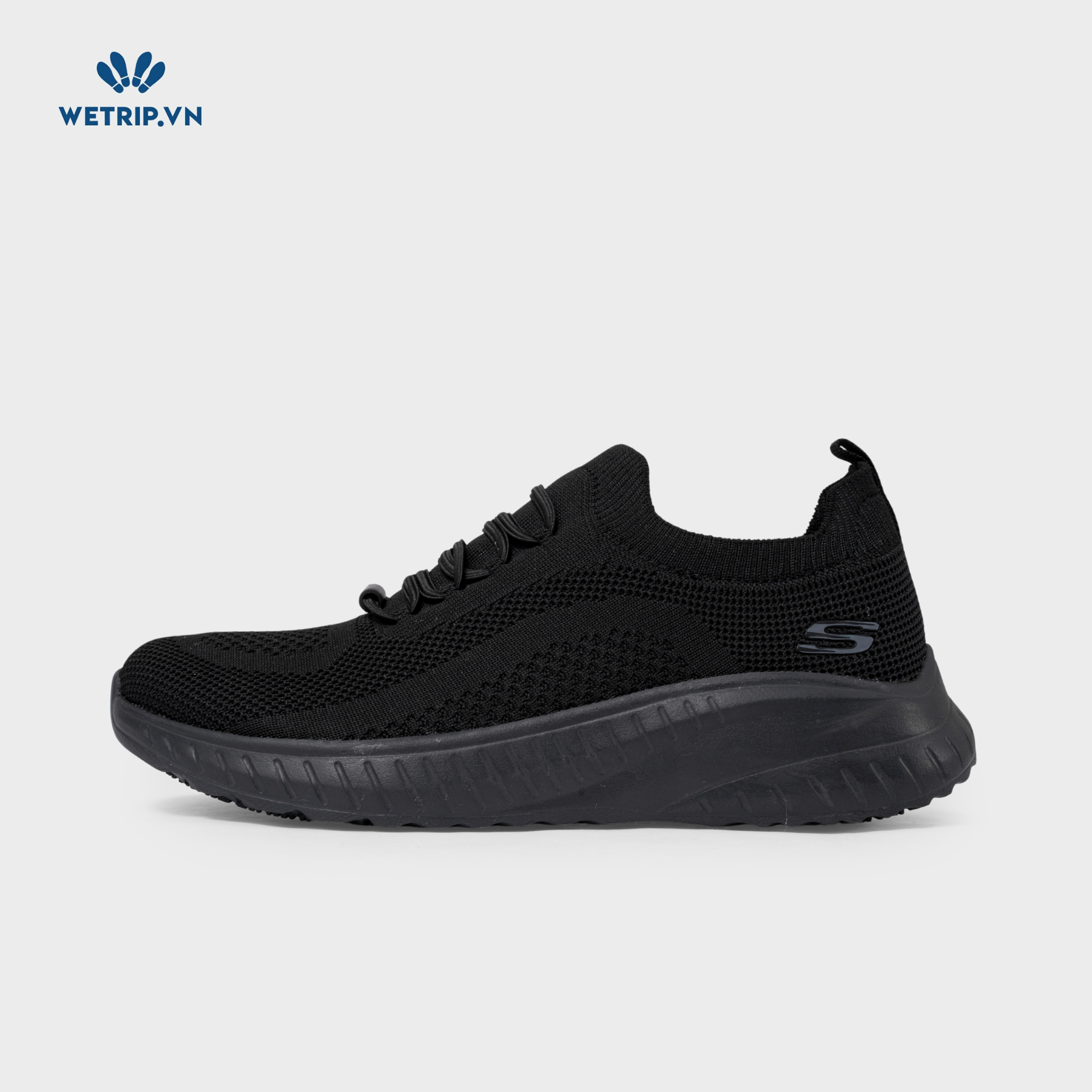 Sneakers We_SKE (Vải-Đen) Mã SN-SKE-098-A