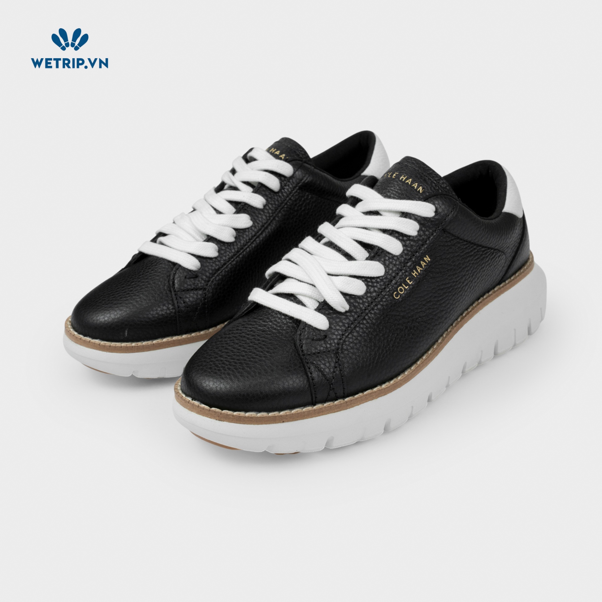 Sneakers We_ColeHaan (Da - Đen Gót Trắng) Mã SN-COHA-042-A