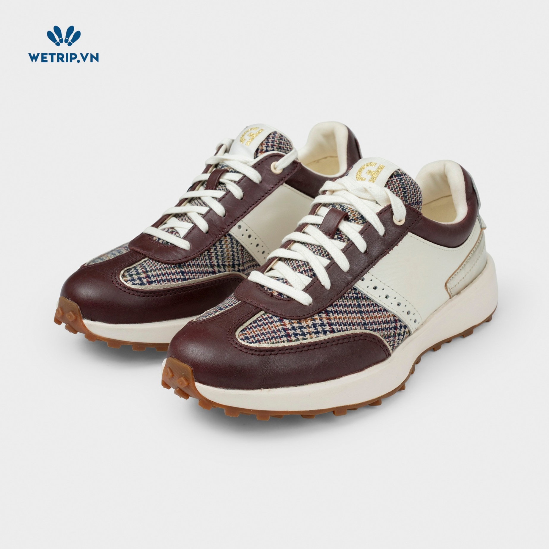 Sneakers We_ColeHaan (Da - Đỏ Phối Kem) Mã SN-COHA-002-E