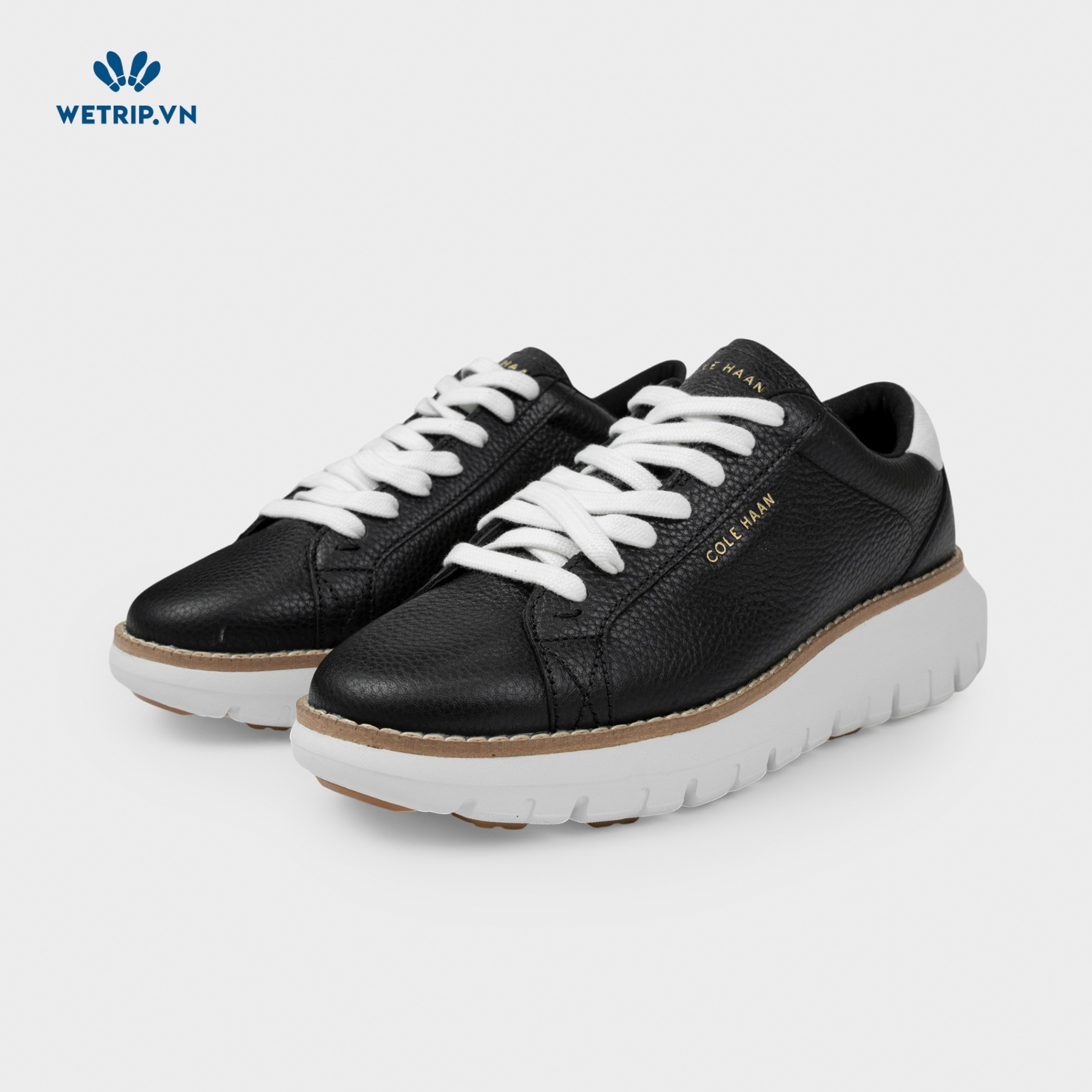 Sneakers We_ColeHaan (Da - Đen Gót Trắng) Mã SN-COHA-042-A