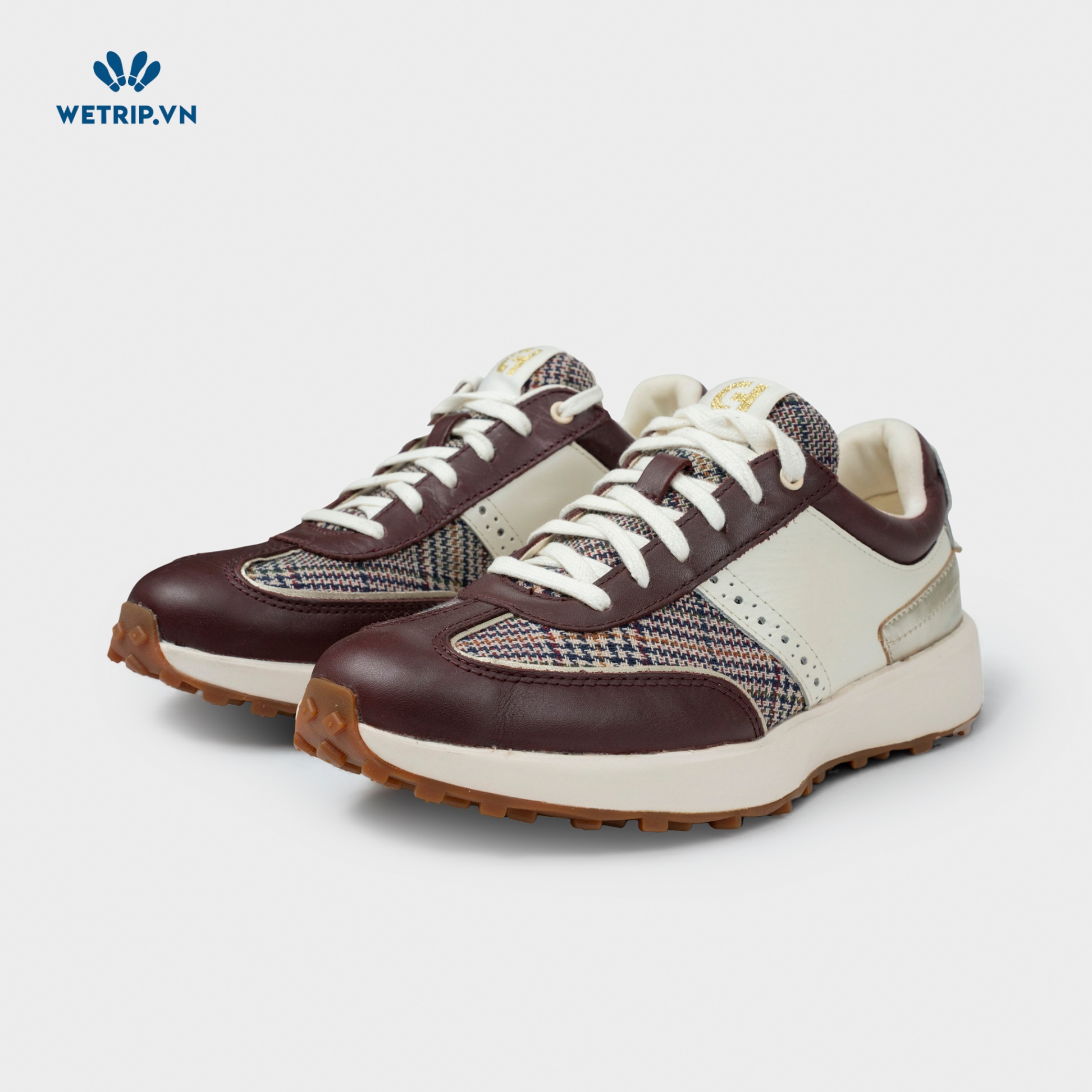 Sneakers We_ColeHaan (Da - Đỏ Phối Kem) Mã SN-COHA-002-E