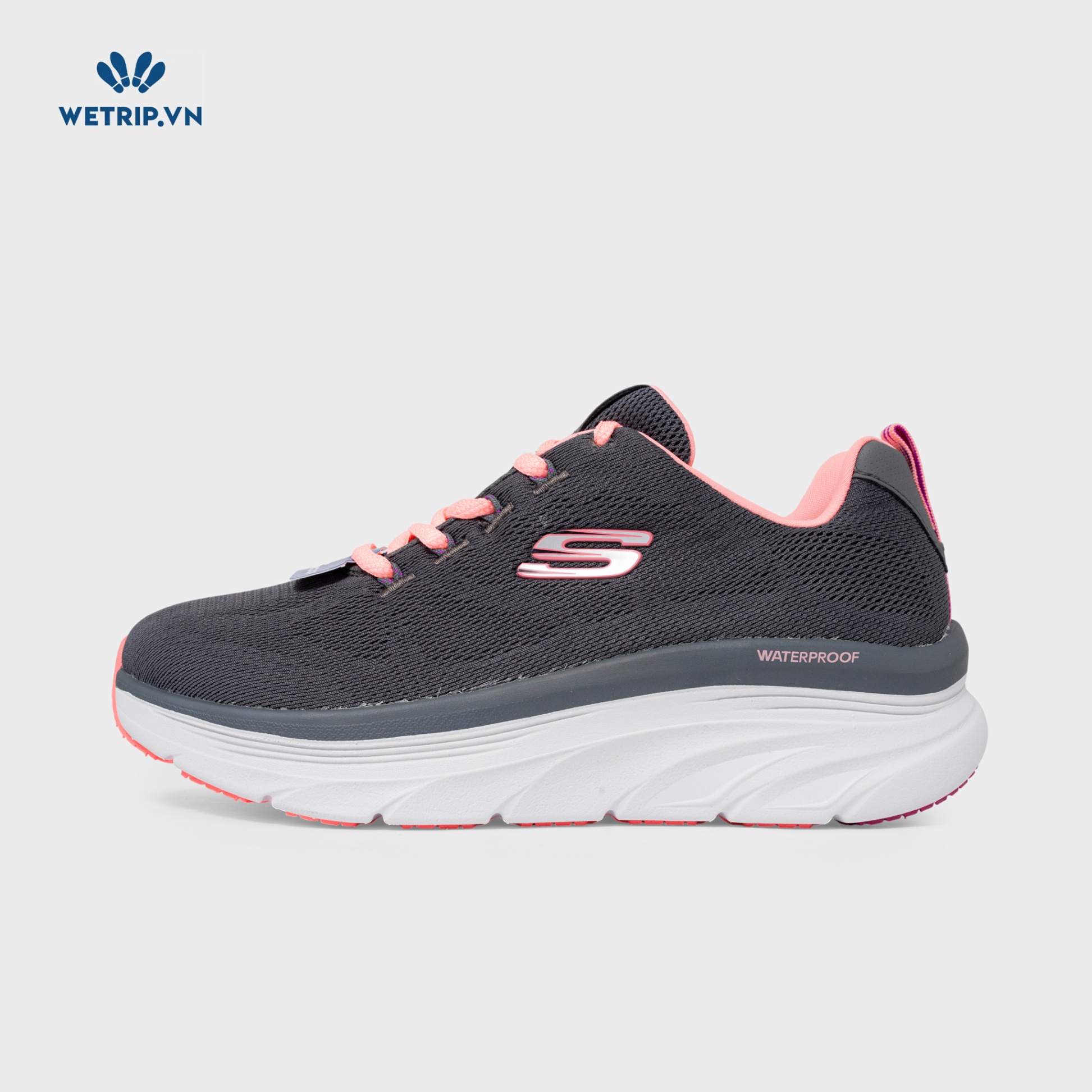 Sneakers We_SKE (Vải-Xám chì) Mã SN-SKE-080-A