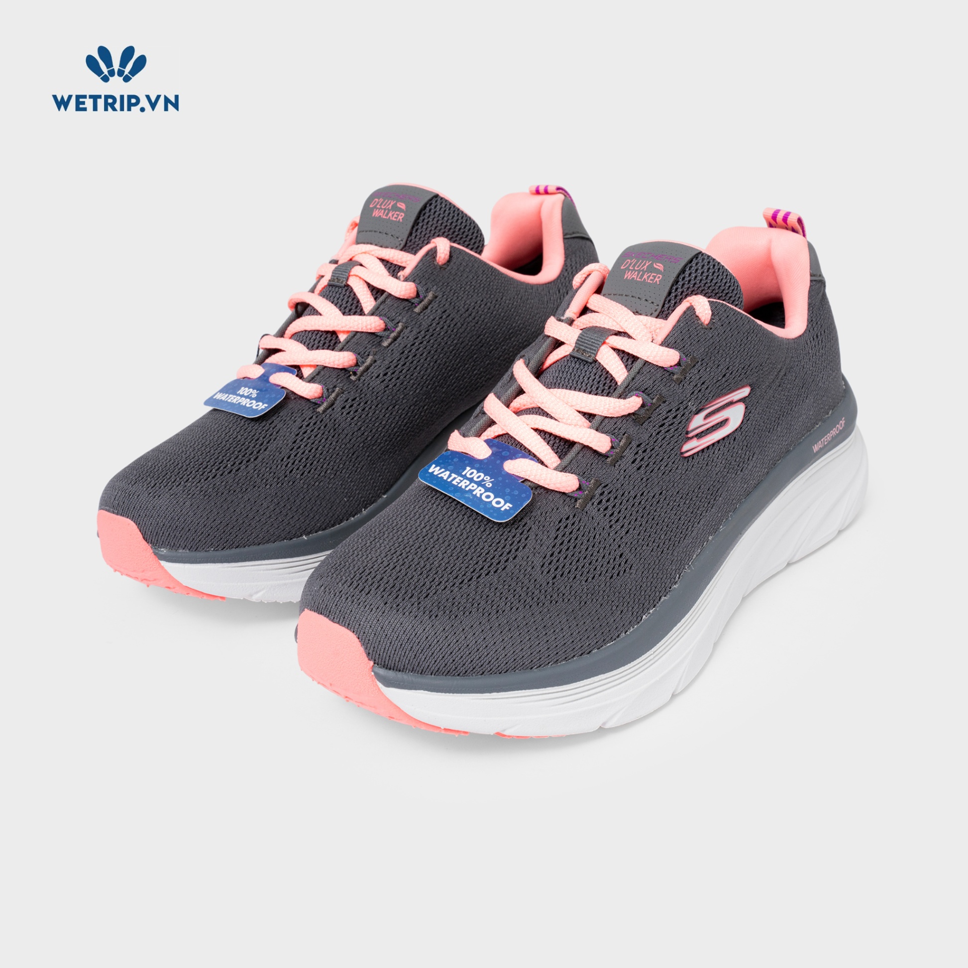 Sneakers We_SKE (Vải-Xám chì) Mã SN-SKE-080-A