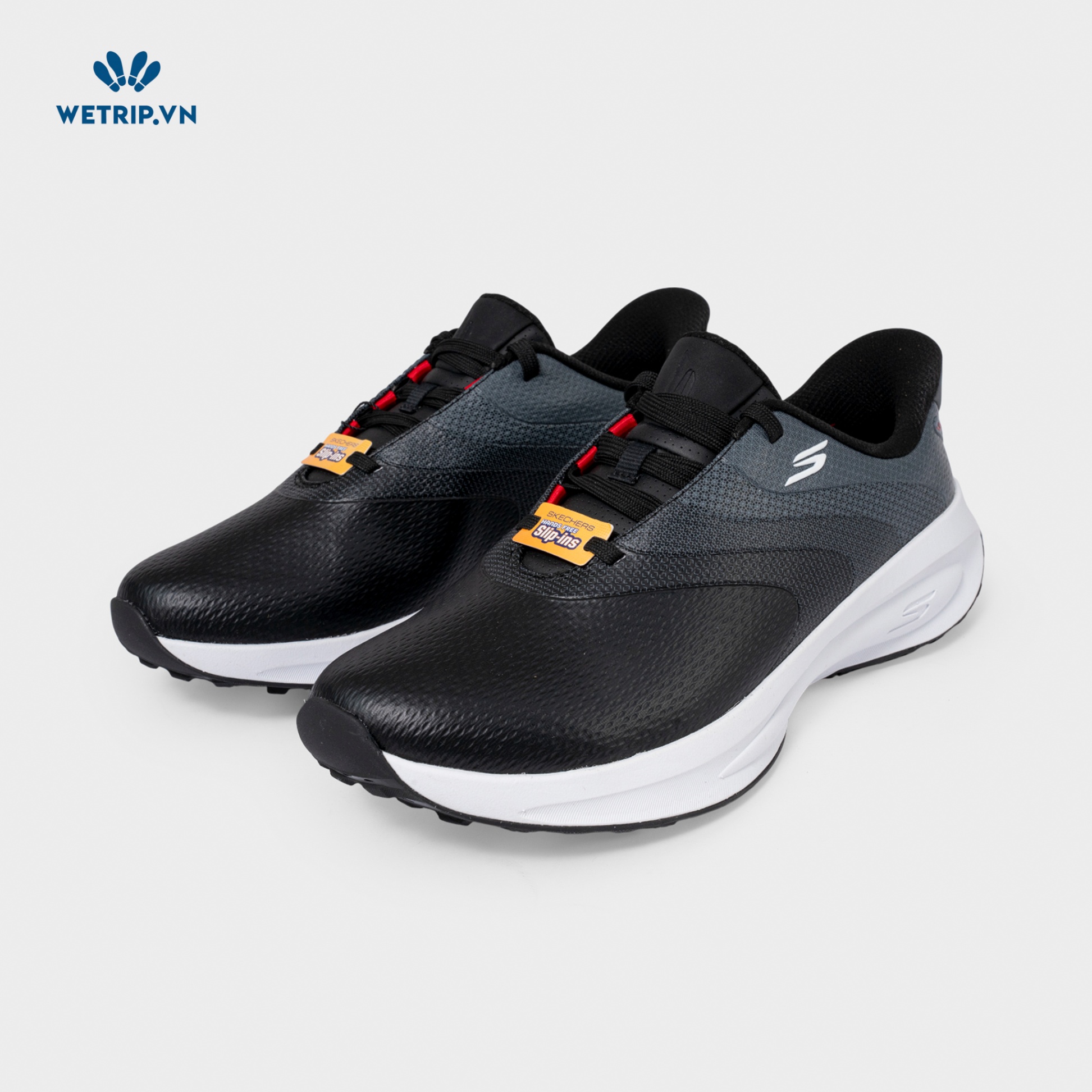 Sneakers We_SKE Golf (Da-Xám đen) Mã SN-SKE-062-A