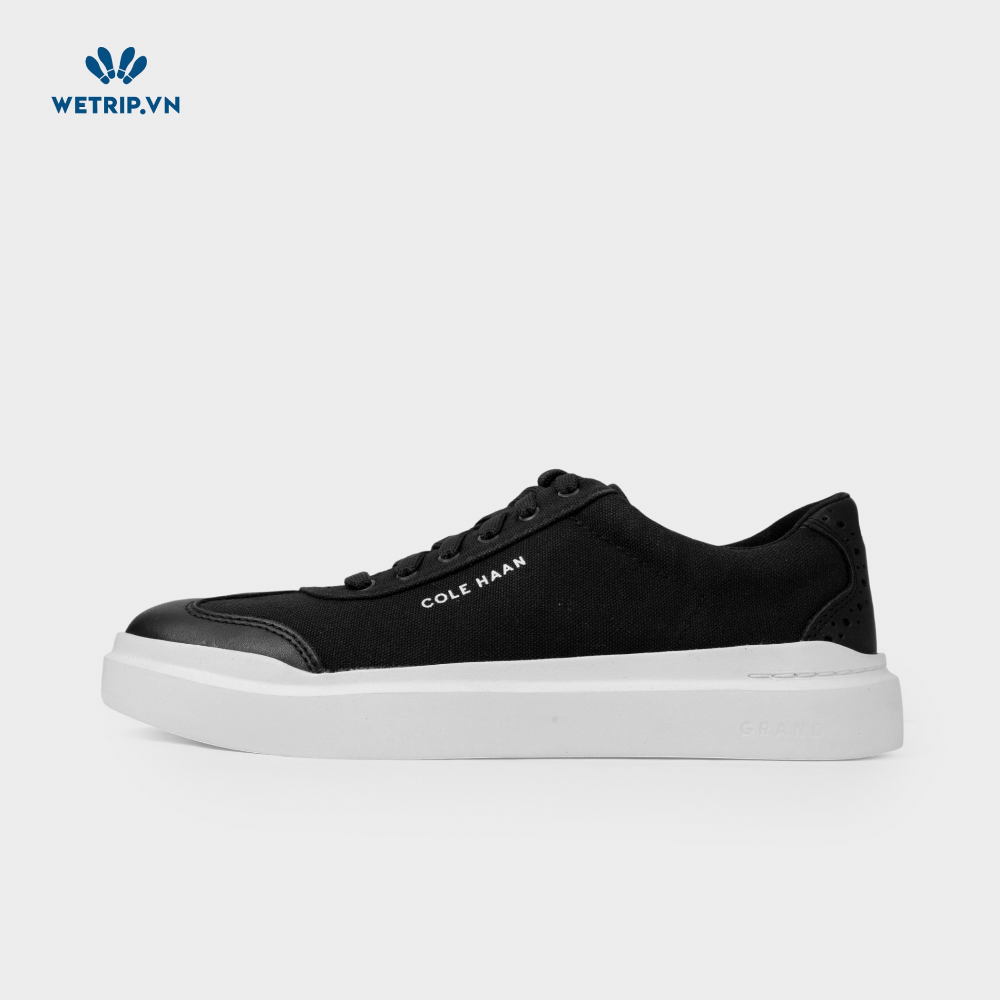 Sneakers We_ColeHaan (Vải, Đen Đế Trắng) Mã SN-COHA-043-A