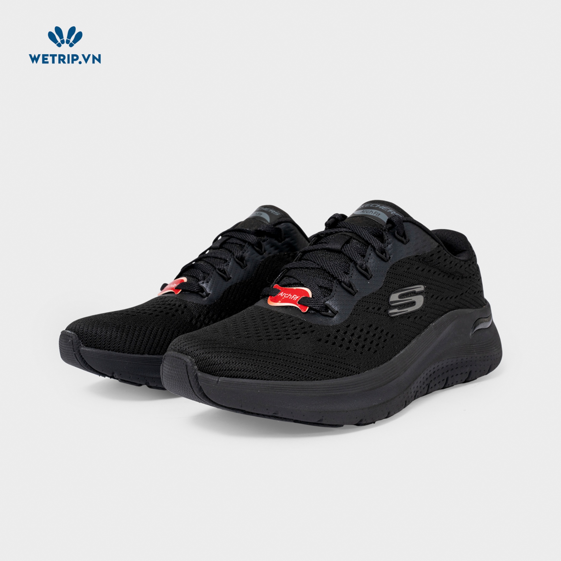 Sneakers We_SKE (Vải-Đen) Mã SN-SKE-072-A