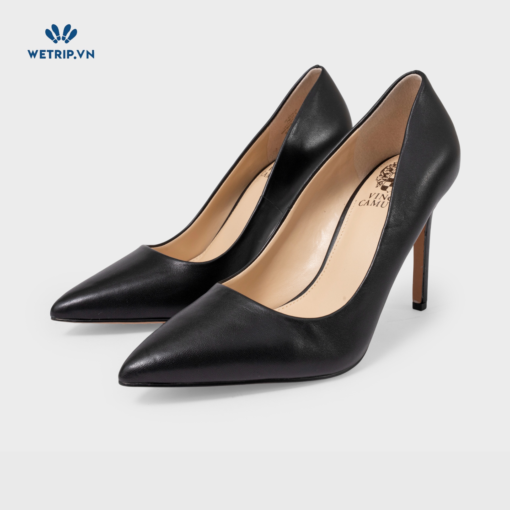 Giày Cao Gót Vince Camuto (Da-Đen) Mã GCG-VC-006-A