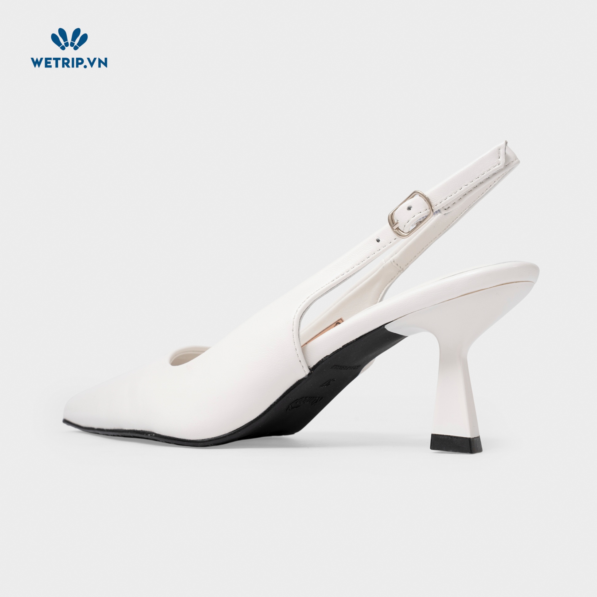 Giày Cao Gót KUMOO JESSI HEELS (Trắng) Mã GCG-KUMO-022-B