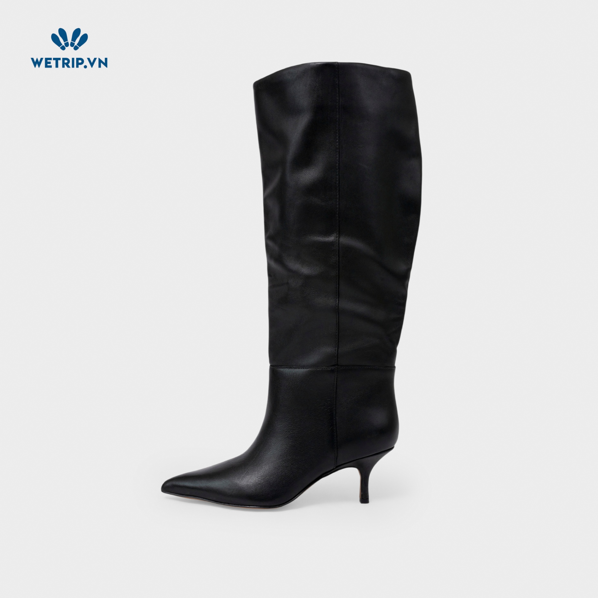 Boots Đầu Gối Cao Gót Vince Camuto (Da-Đen) Mã BDG-CG-VC-008-B