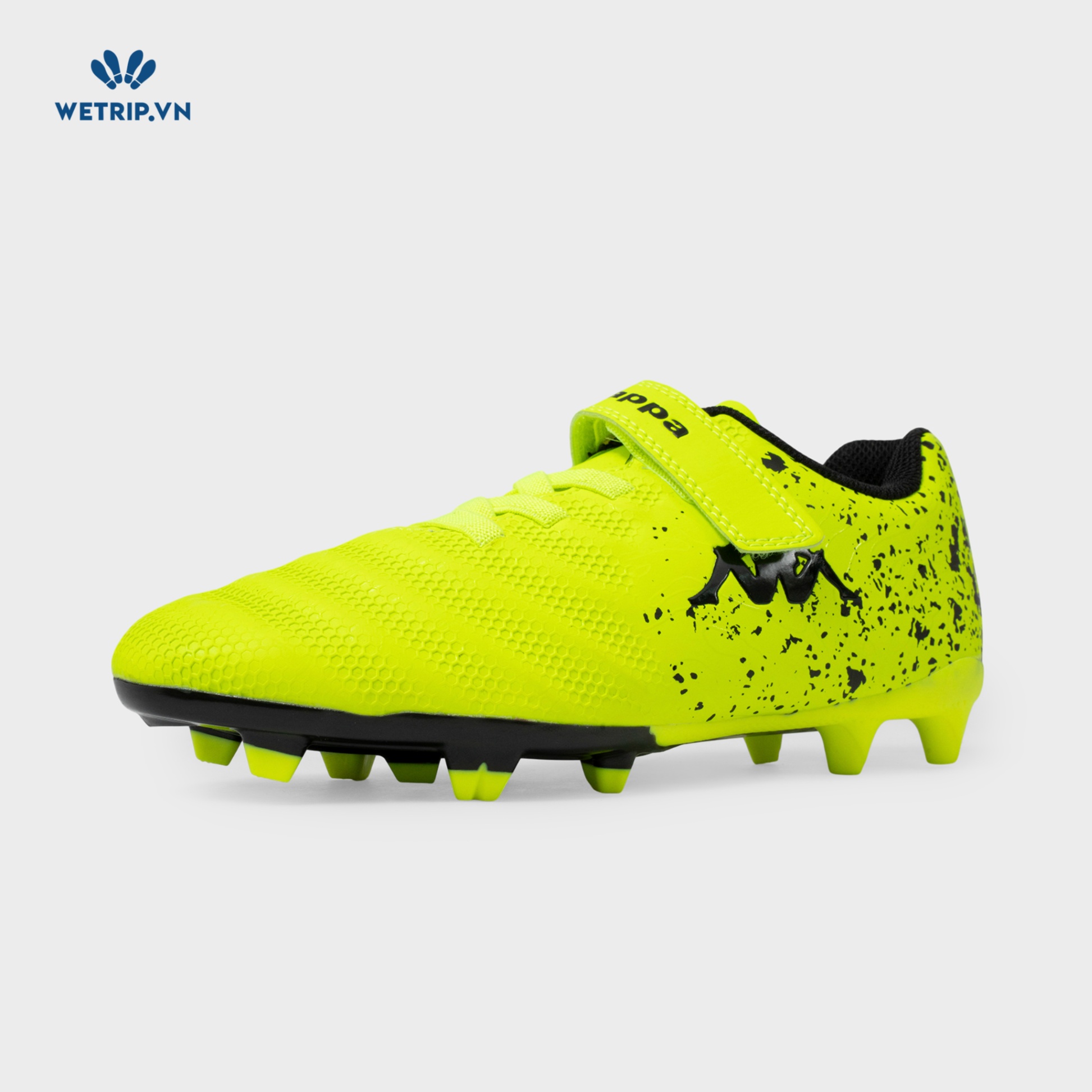 Giày Trẻ Em Kappa (Xanh neon gót chấm đen) Mã GTE-KAPPA-002-A