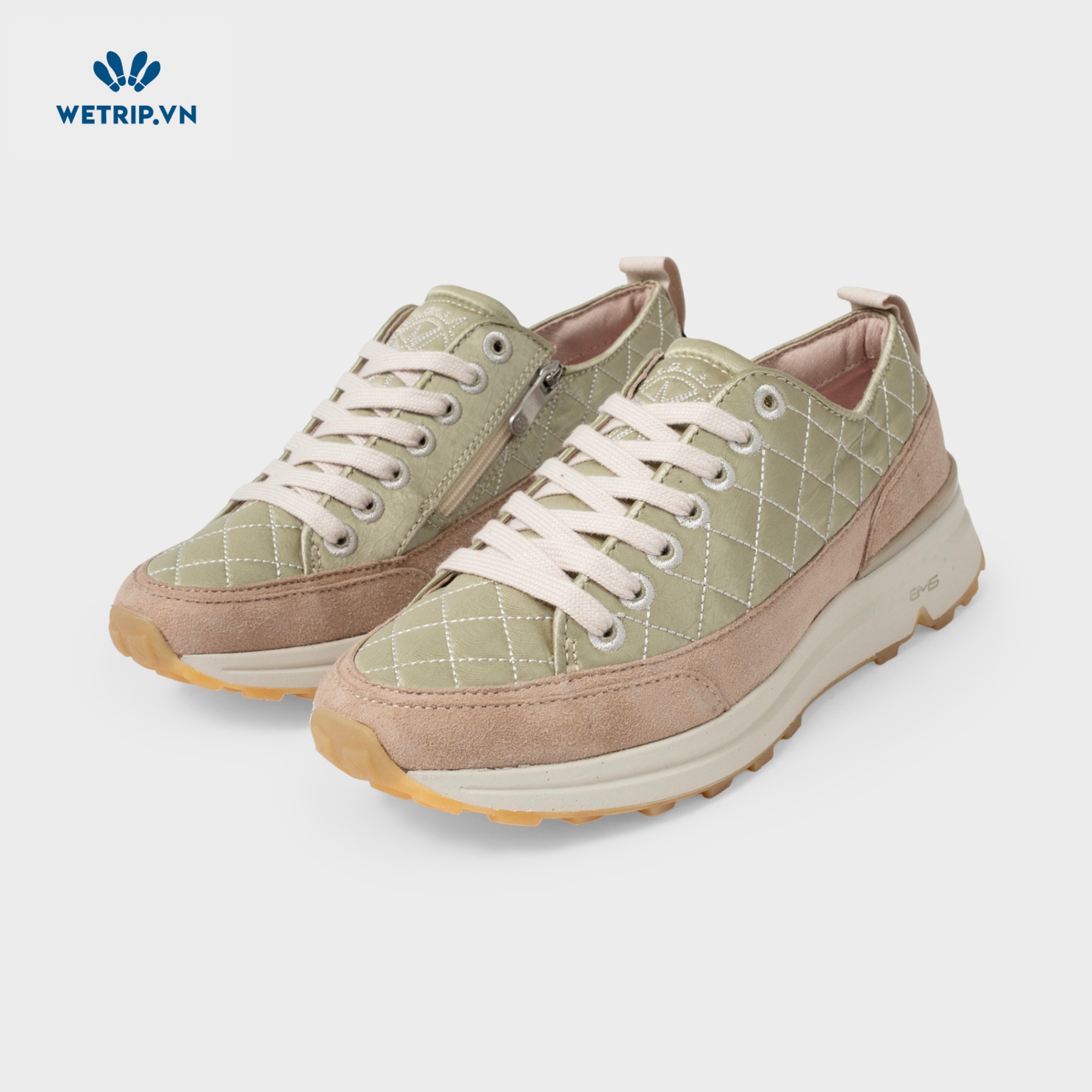 Sneaker Bussola (Xanh nhạt đế trắng) Mã SN-BSL-144-A