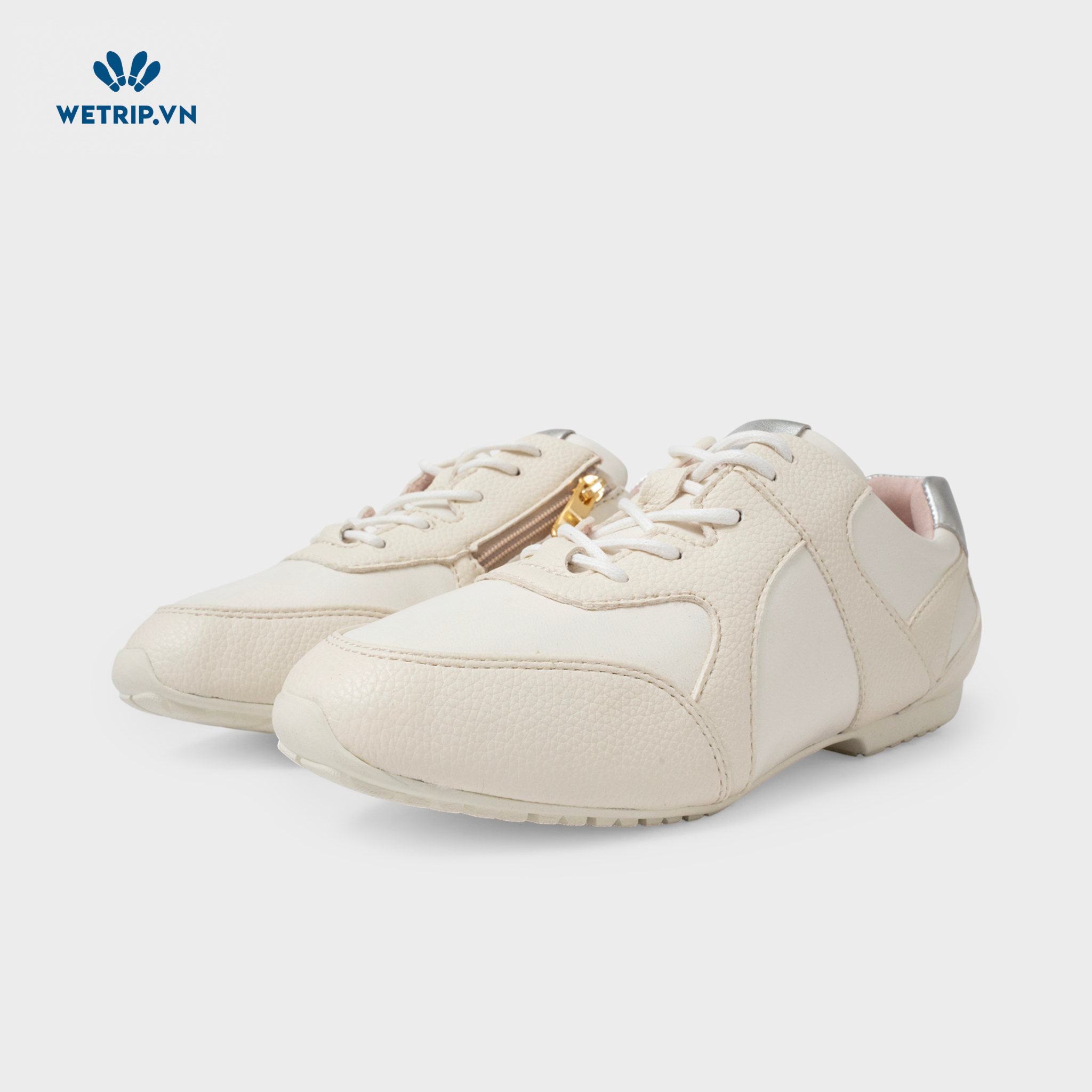 Sneaker Bussola (Kem gót bạc) Mã SN-BSL-146-C